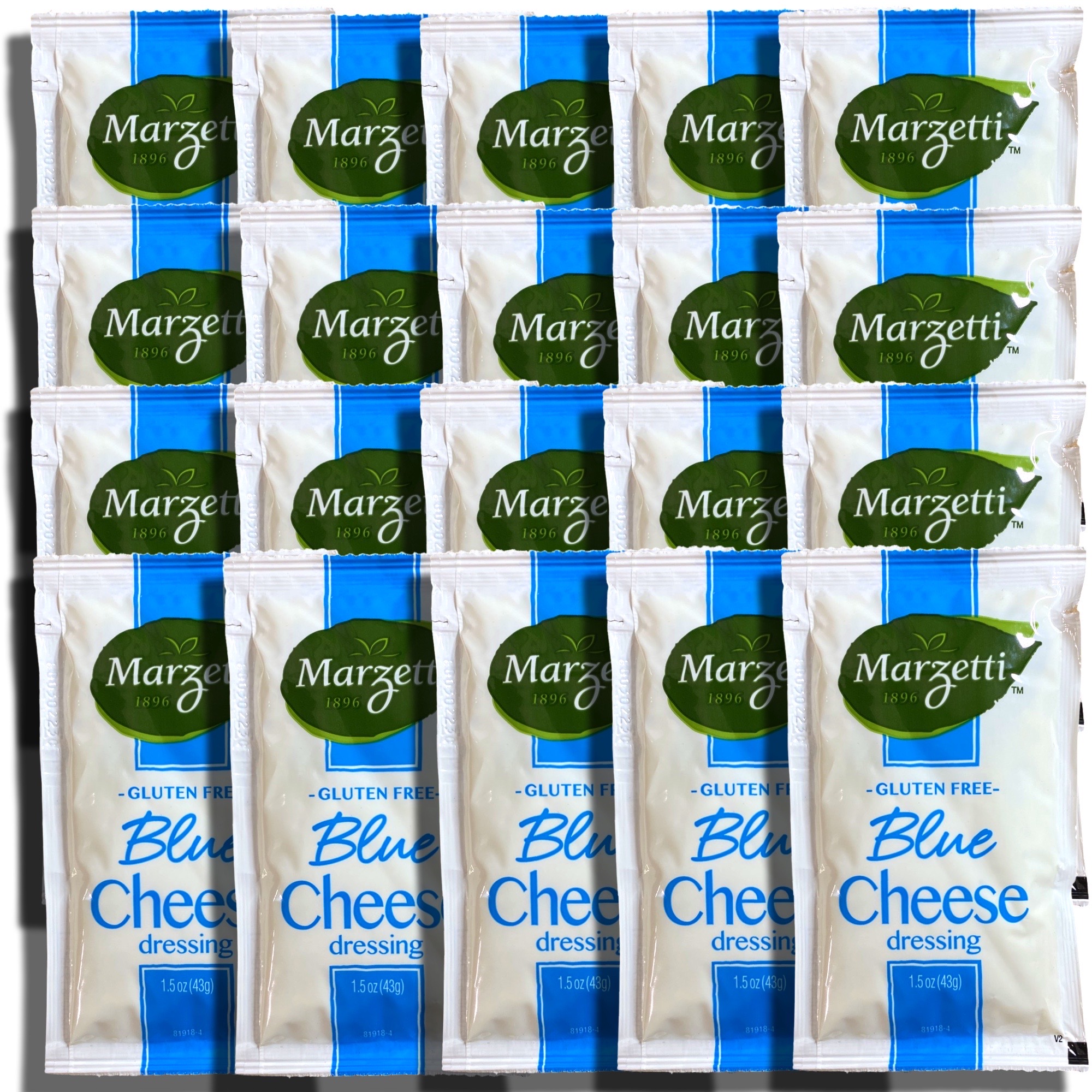 Marzetti Blue Cheese Salad Dressing Packets | 1.5 Ounce | Value Pack of 20