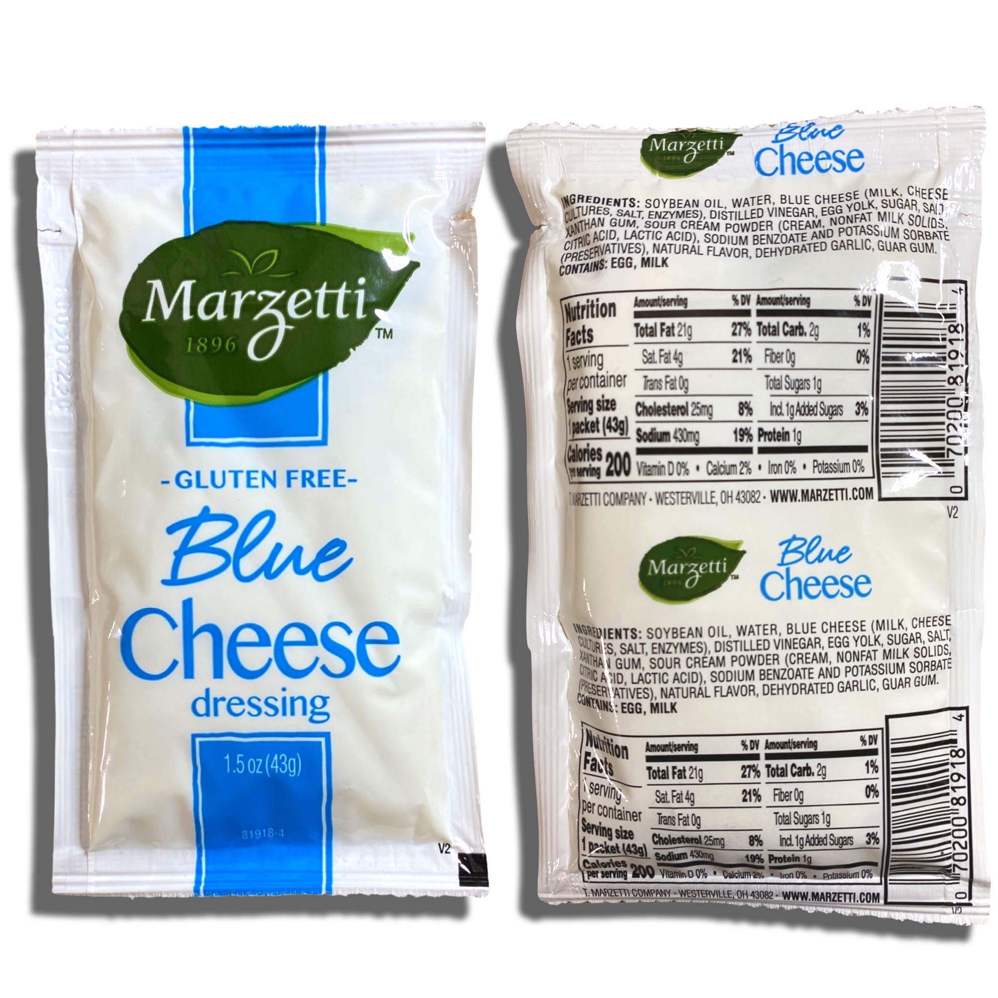 Marzetti Blue Cheese Salad Dressing Packets | 1.5 Ounce | Value Pack of 20 4