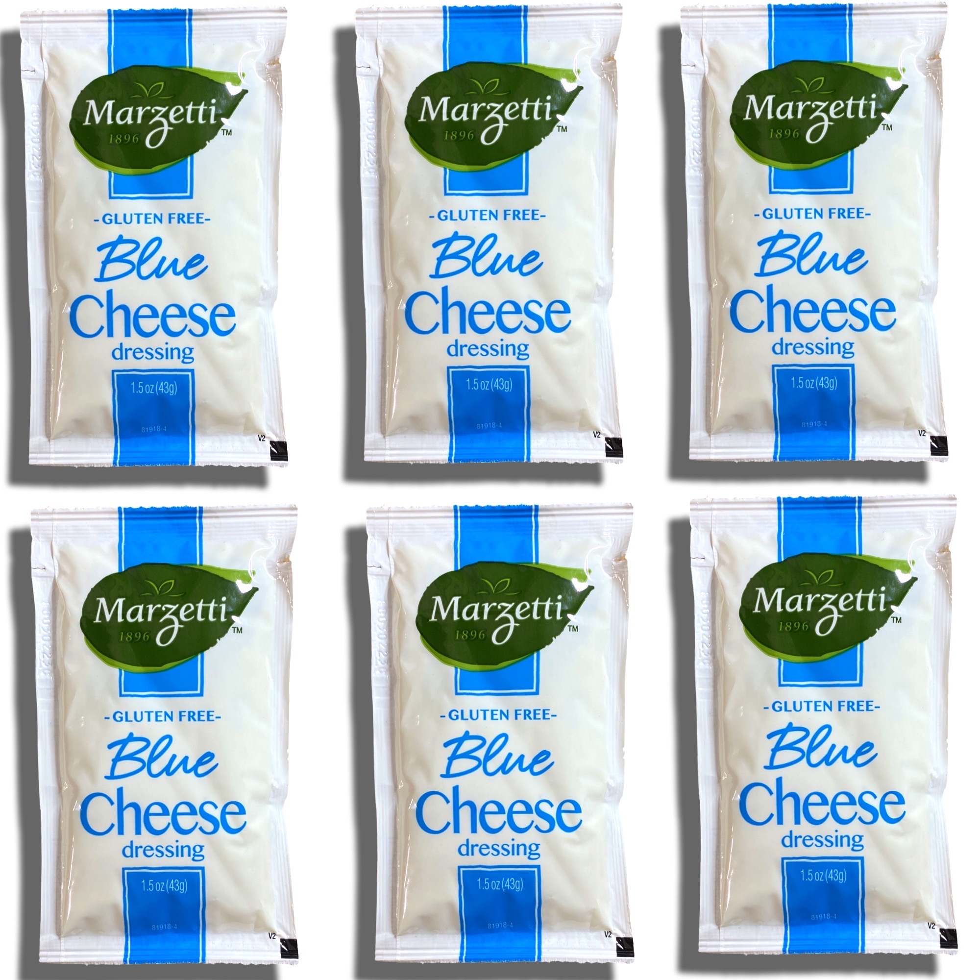 Marzetti Blue Cheese Salad Dressing Packets | 1.5 Ounce | Value Pack of 20 8
