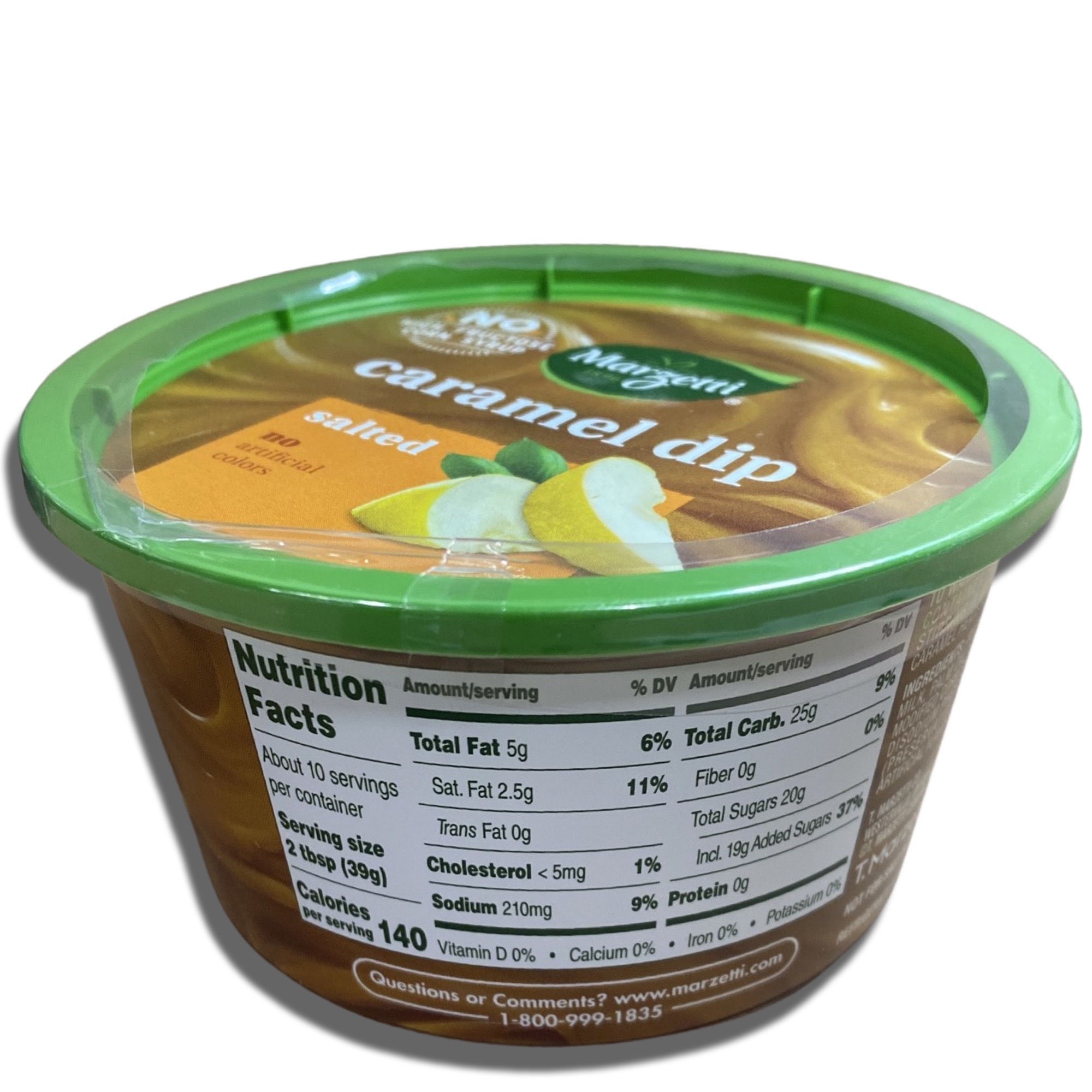 Marzetti Salted Caramel Dip Tubs, 13.5 Oz, 3 Pack 3