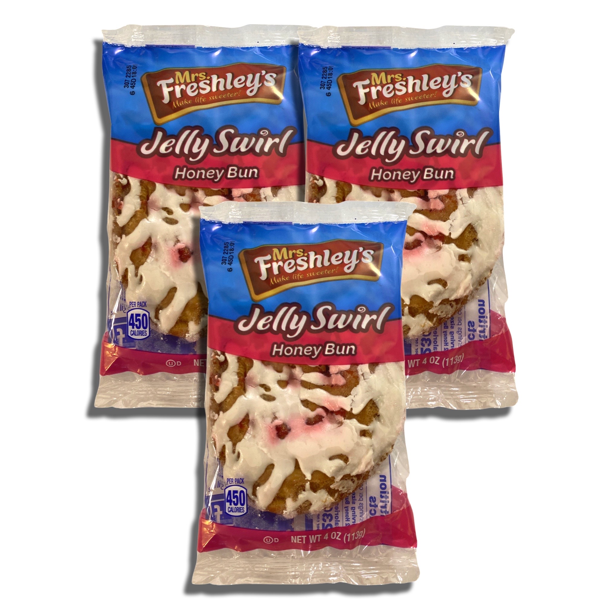 Mrs. Freshley's Jelly Swirl Honeybuns Value Pack   18 Pack 7