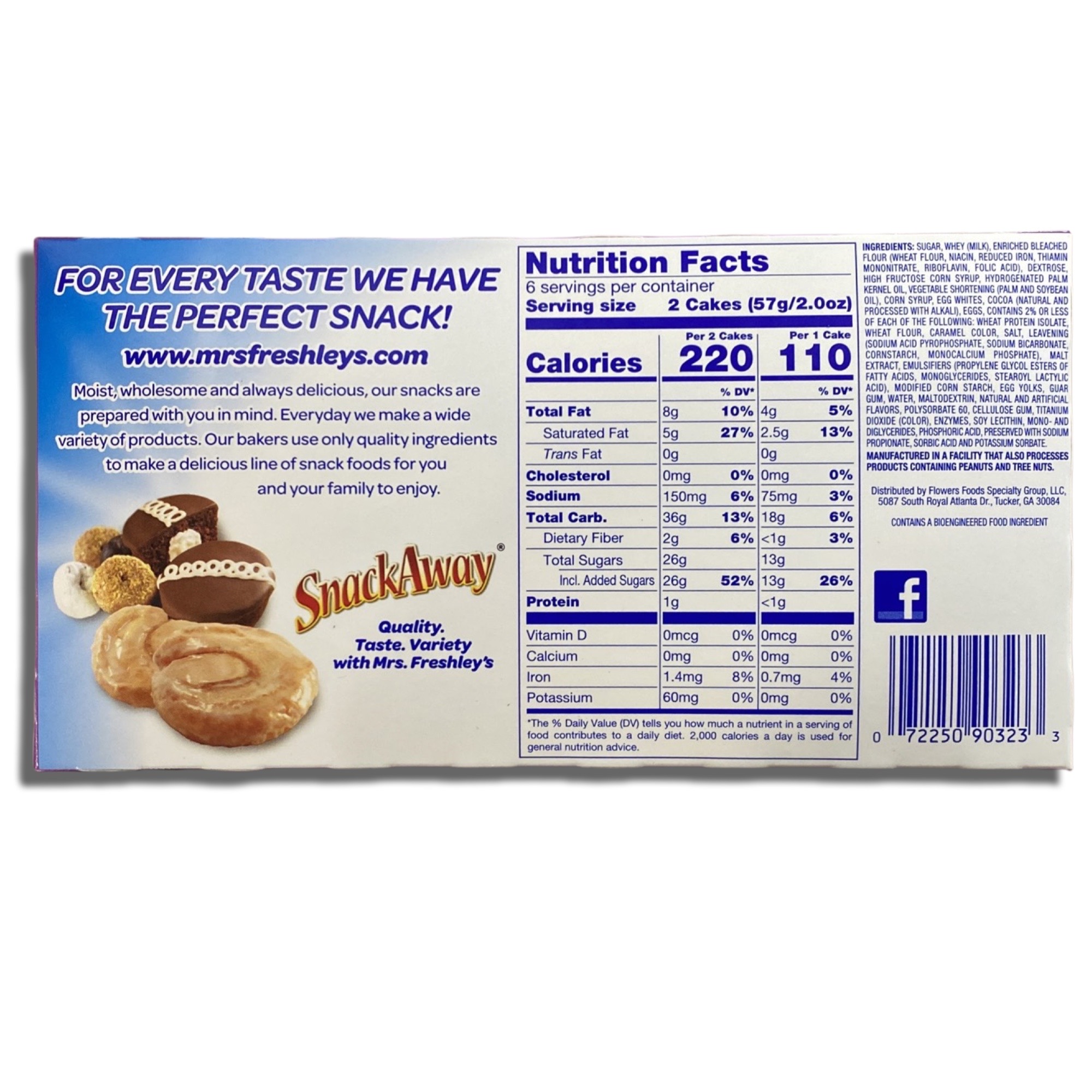Mrs. Freshley's Swiss Rolls Snack Cakes, Pack of 3 (36 Total cakes) 7
