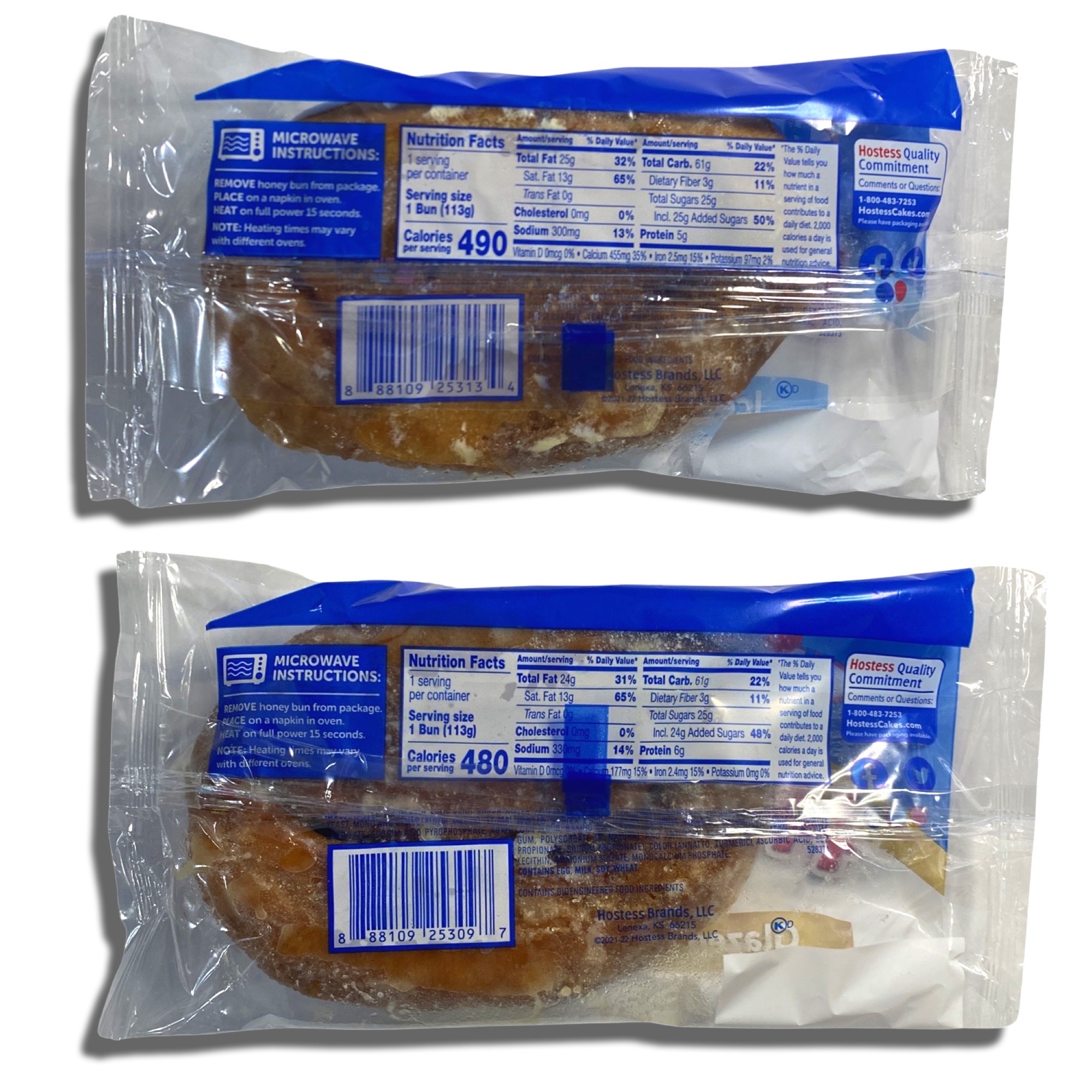 Fünf Geschmacksrichtungen Honigbrötchen Sortenpaket von Hostess, Cloverhill und Mrs. Freshley's - Bild 7 von 9