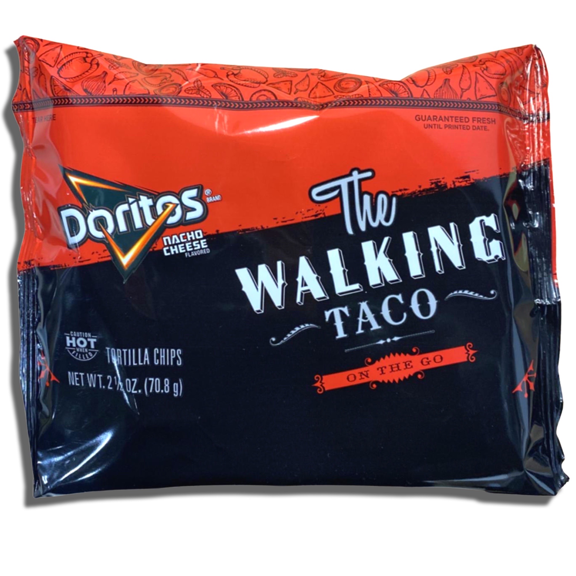 Doritos The Walking Taco Nacho Cheese Chips - Crunchy Bold Flavor 2.5 Ounce 9 Pack, Snack Time Snacks 3
