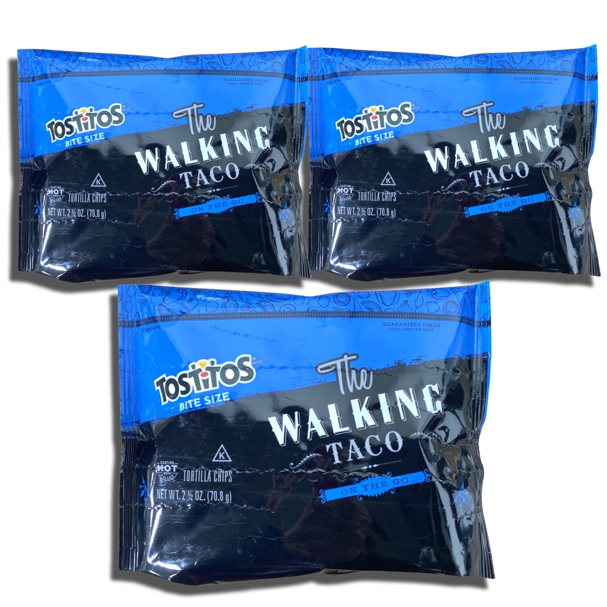 The Walking Taco Tortilla Chips Bite Size   2.5 Oz Bag | Value Pack of 9 5