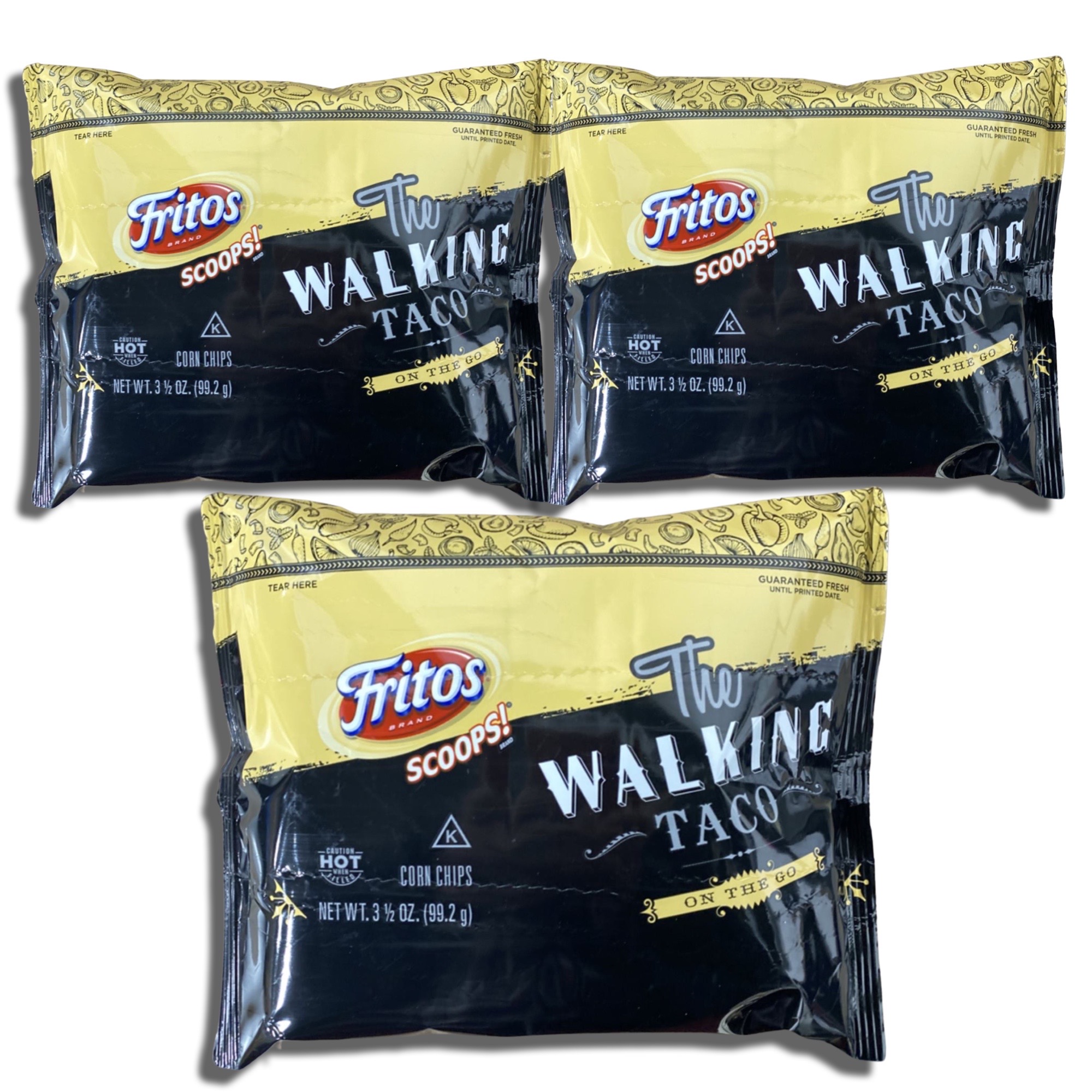 Walking Taco Kits Corn Chip Scoops   3.5 Oz Bags | Value Pack of 9 4