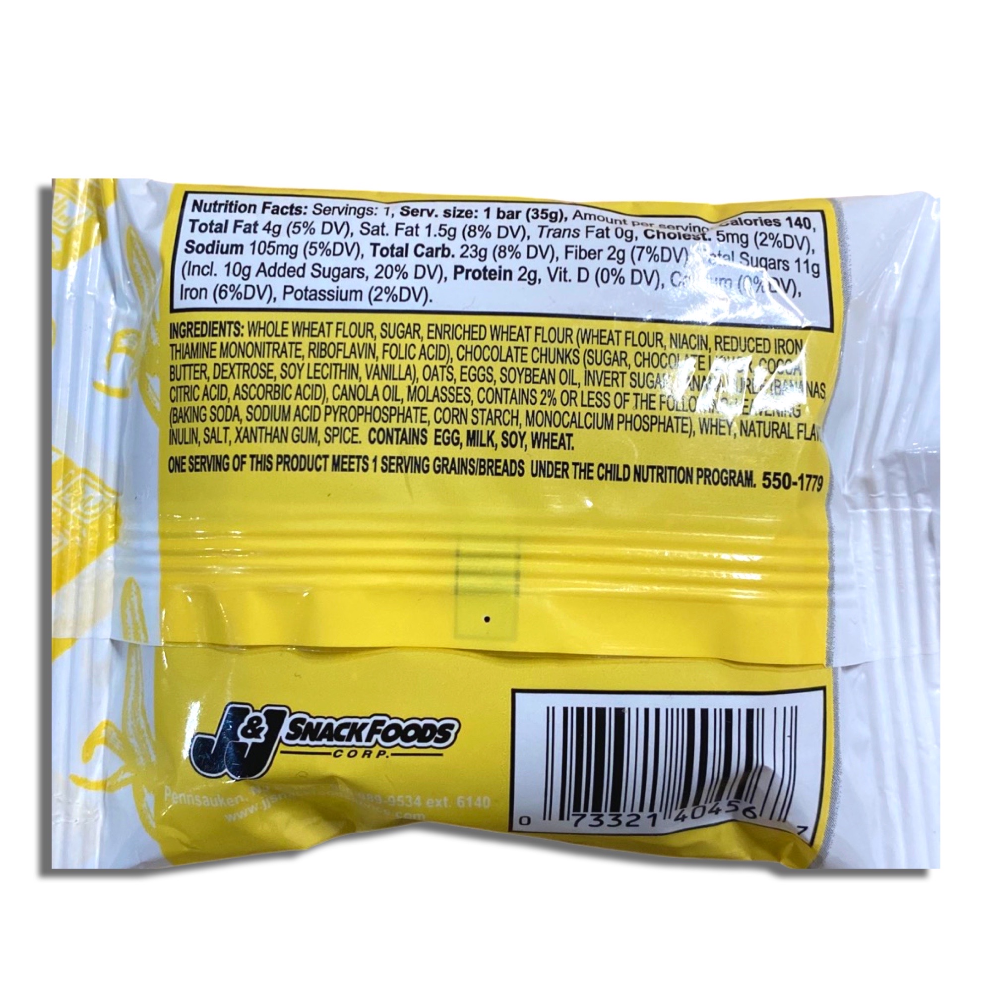 Mini Benefit Bars by Readi-Bake   1.25 Ounce | Value Pack of 16 (Banana Chocolate Chunk) 8