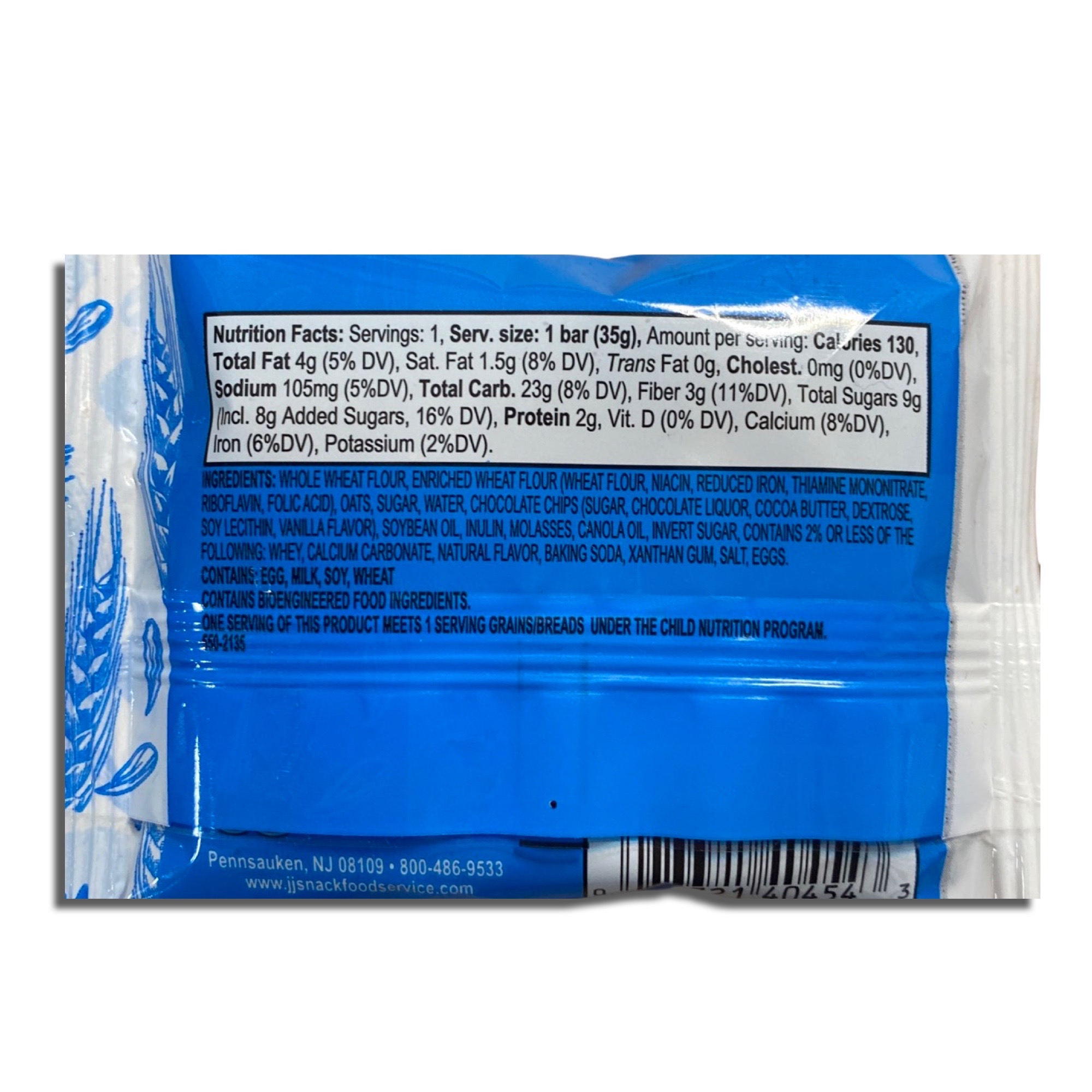 Oatmeal Chocolate Chip Mini Benefit Bars by Readi-Bake   1.25 Ounce | Value Pack of 16 7