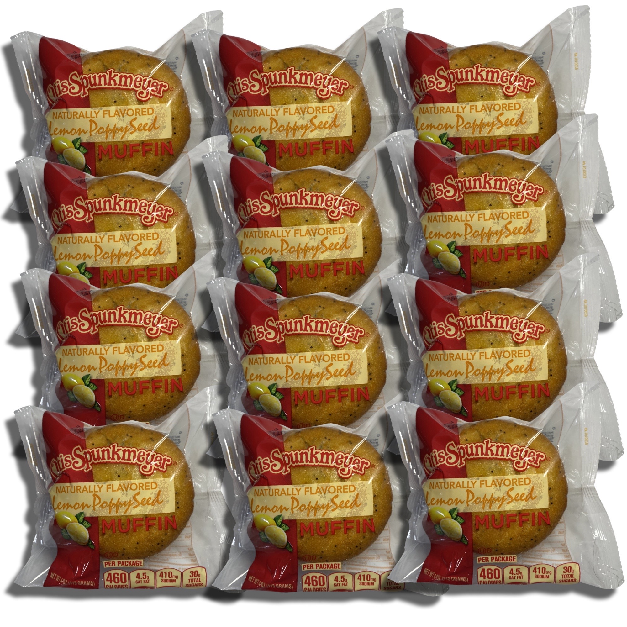 Individually Wrapped Lemon Muffins by Otis Spunkmeyer | 4 Ounce | Pack of 12 2