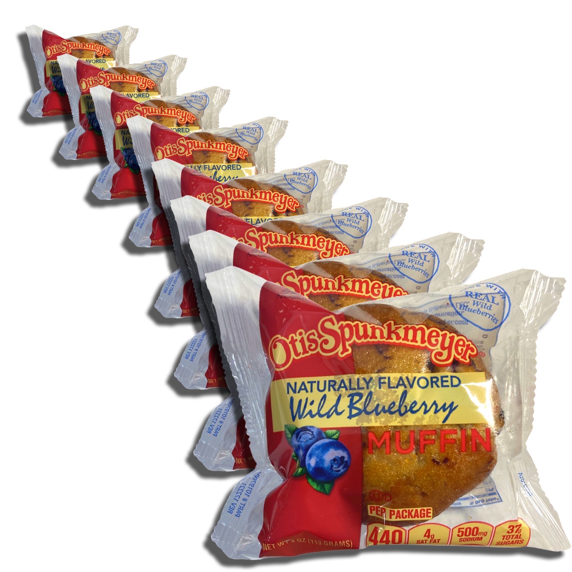 Otis Spunkmeyer Individually Wrapped Wild Blueberry Muffins| 4 Oz, 12 Pack 6