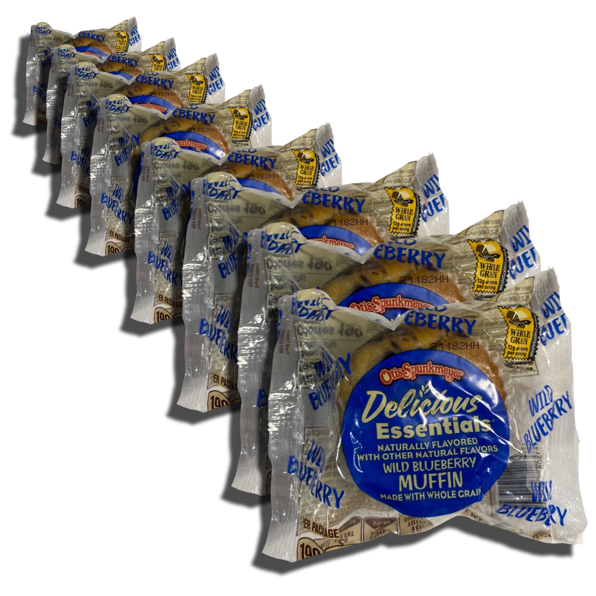 Delicious Essentials Wild Blueberry Muffins Individually Wrapped, 2 Oz, 12 Pack 3
