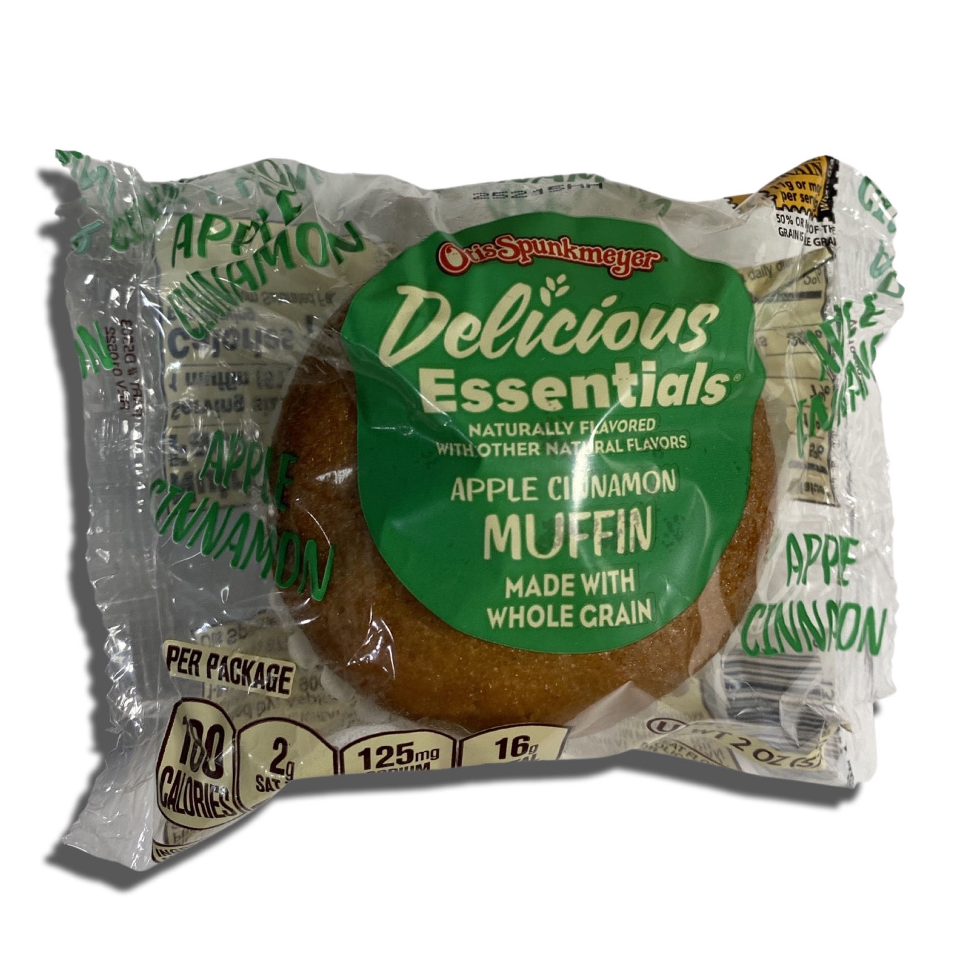 Delicious Essentials Apple Cinnamon Muffins Individually Wrapped, Baked by Otis Spunkmeyer | Value Pack of 12 3