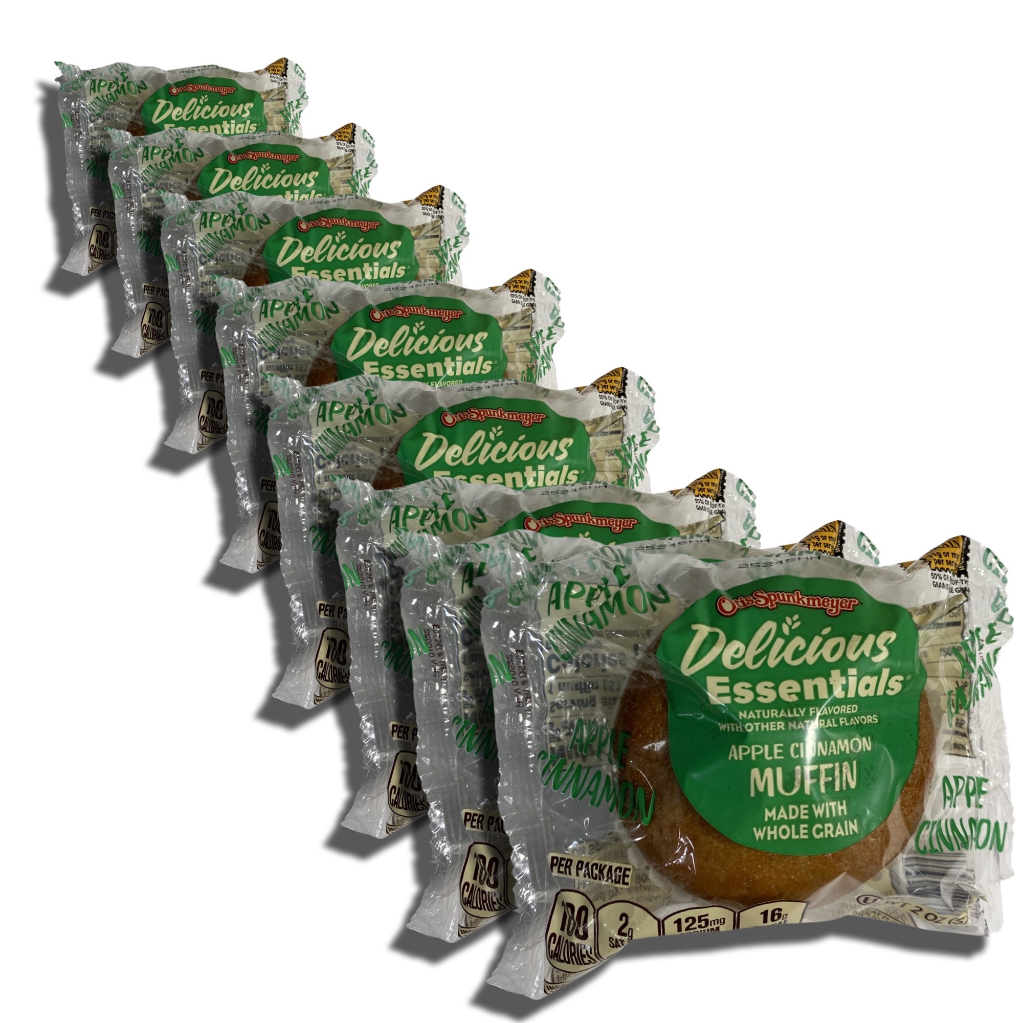 Delicious Essentials Apple Cinnamon Muffins Individually Wrapped, Baked by Otis Spunkmeyer | Value Pack of 12 6