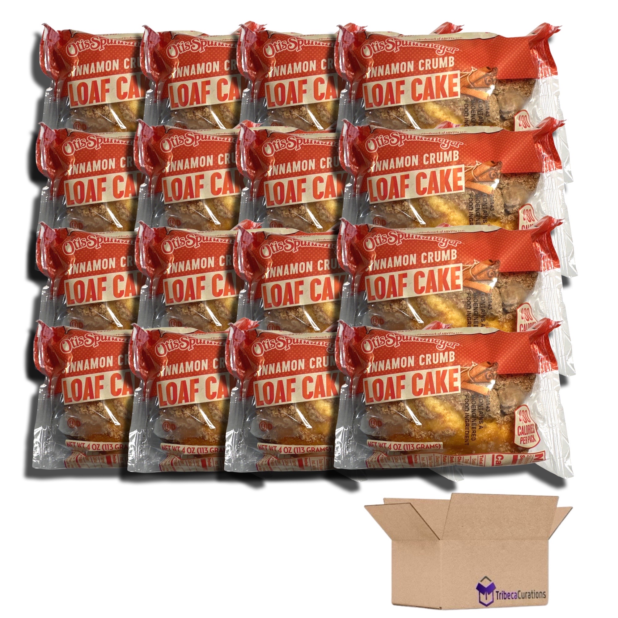 Otis Spunkmeyer Individually Wrapped Cinnamon Cake Crumb Loaf, 4 Oz, 12 Count 5