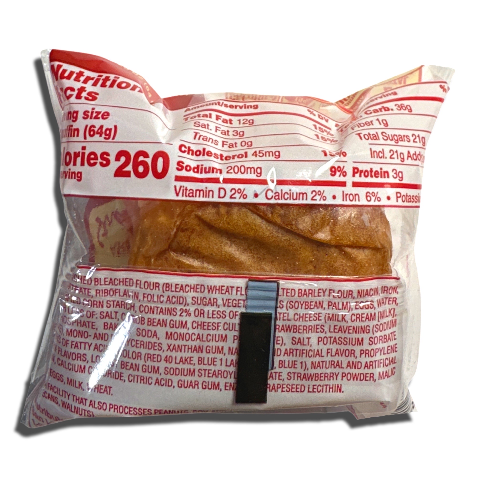 Individually Wrapped Strawberry Shortcake Muffins Baked by Otis Spunkmeyer  2.25 Ounce | Value Pack of 12 5