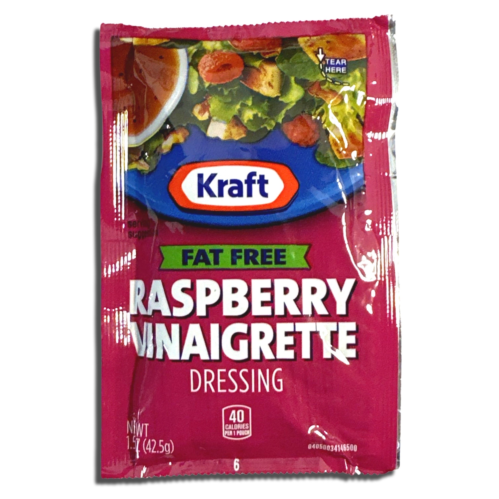 Kraft Fat Free Salad Dressing Packets Variety Includes Ranch, Italian and Raspberry Vinaigrette, 25 Packs 2
