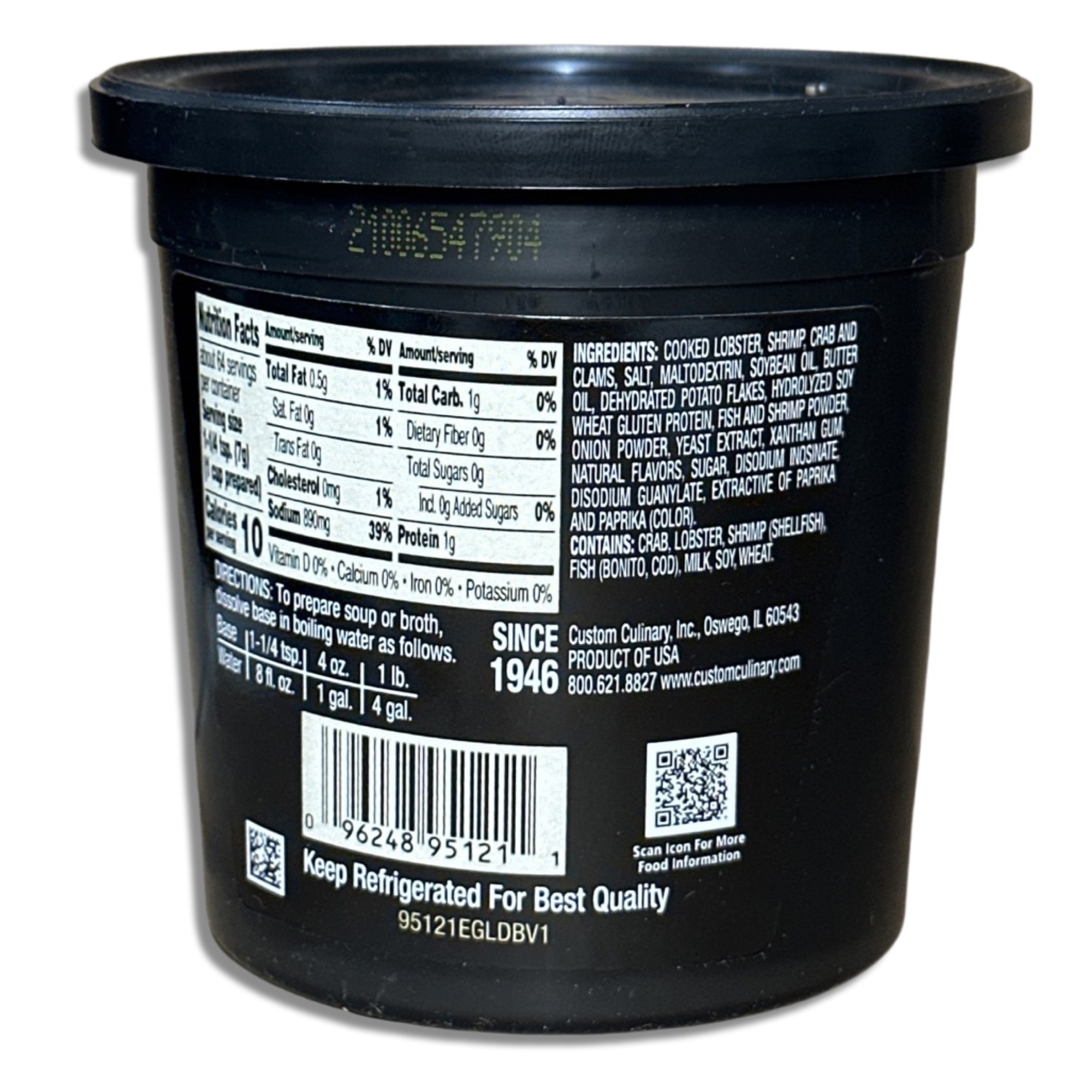 Seafood Base by Gold Label 1 Pound Tub 2