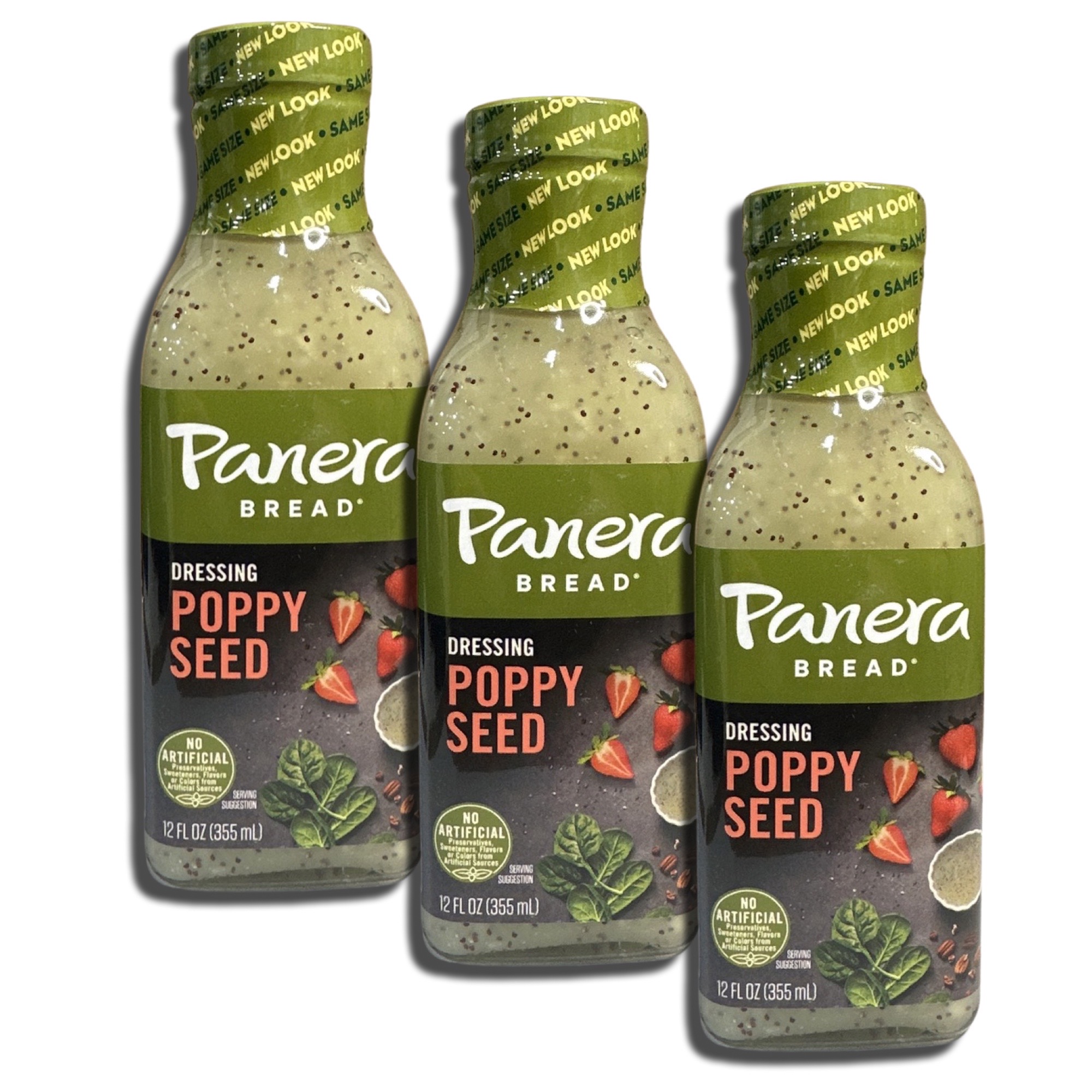 Panera Poppy Seed Salad Dressing 12 Ounce | Pack of 3 3
