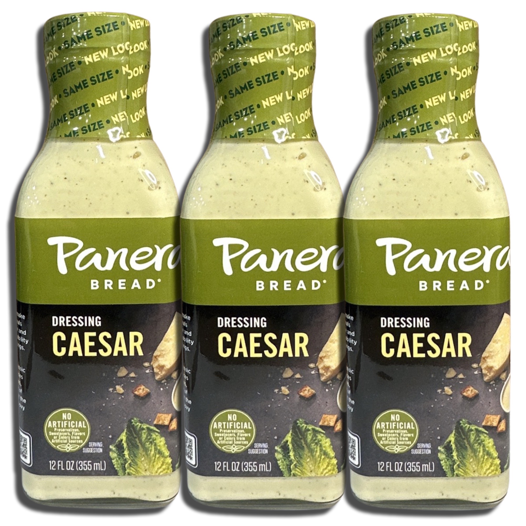 Panera Caesar Salad Dressing | 12 Ounce | Pack of 3 2
