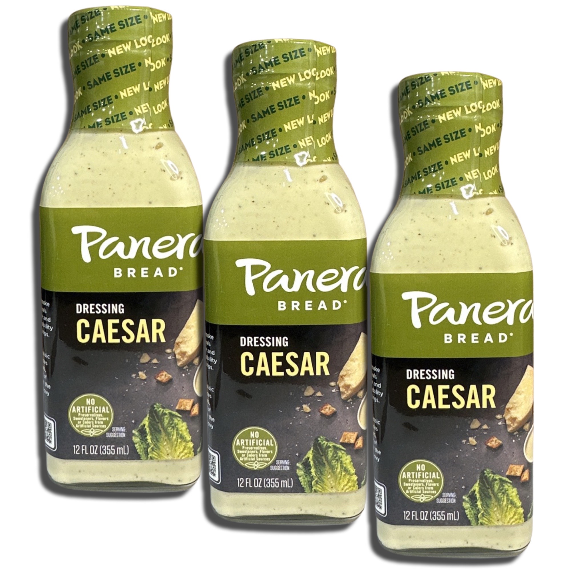 Panera Caesar Salad Dressing | 12 Ounce | Pack of 3 3
