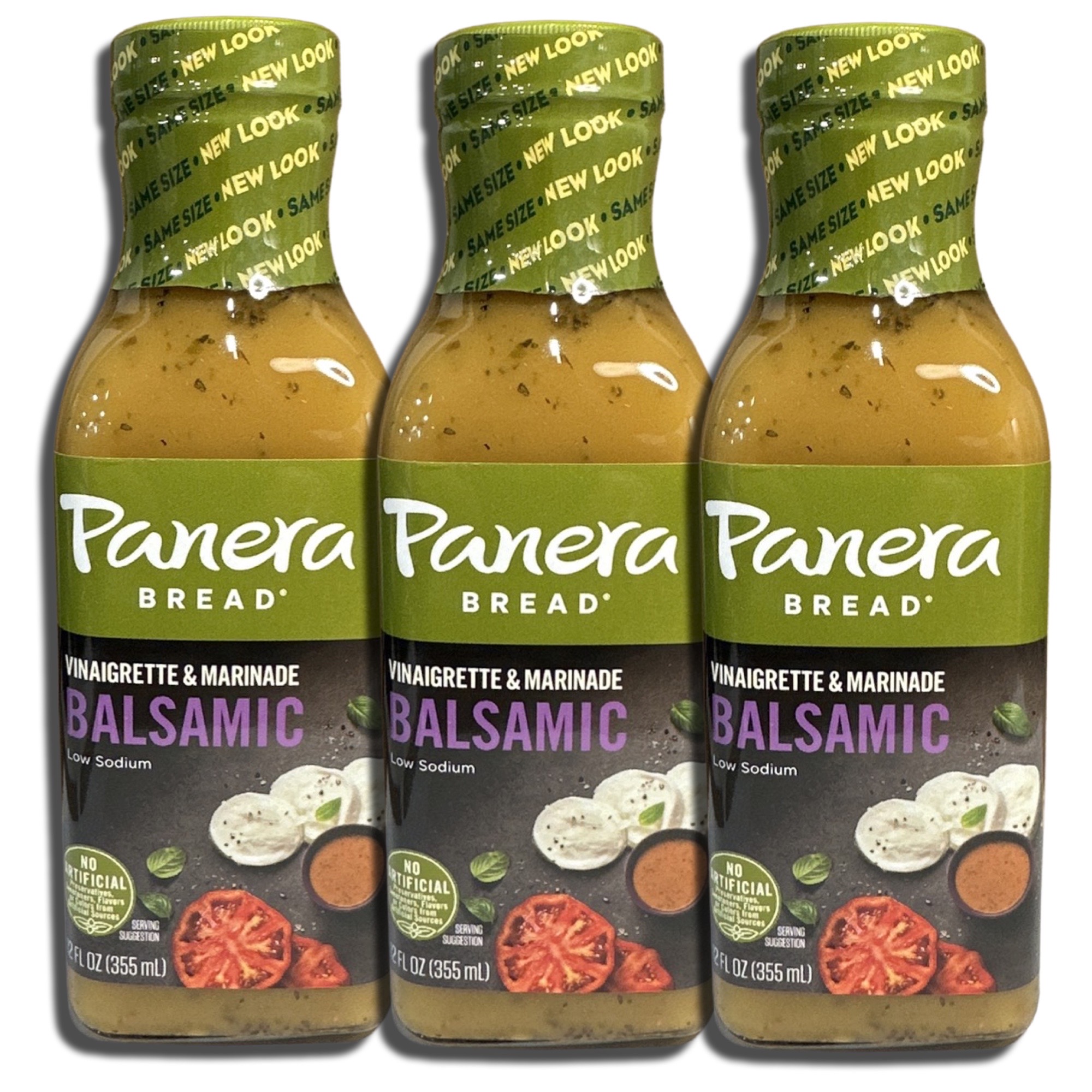 Panera Balsamic Vinaigrette Salad Dressing & Marinade | 12 Ounce | Pack of 3