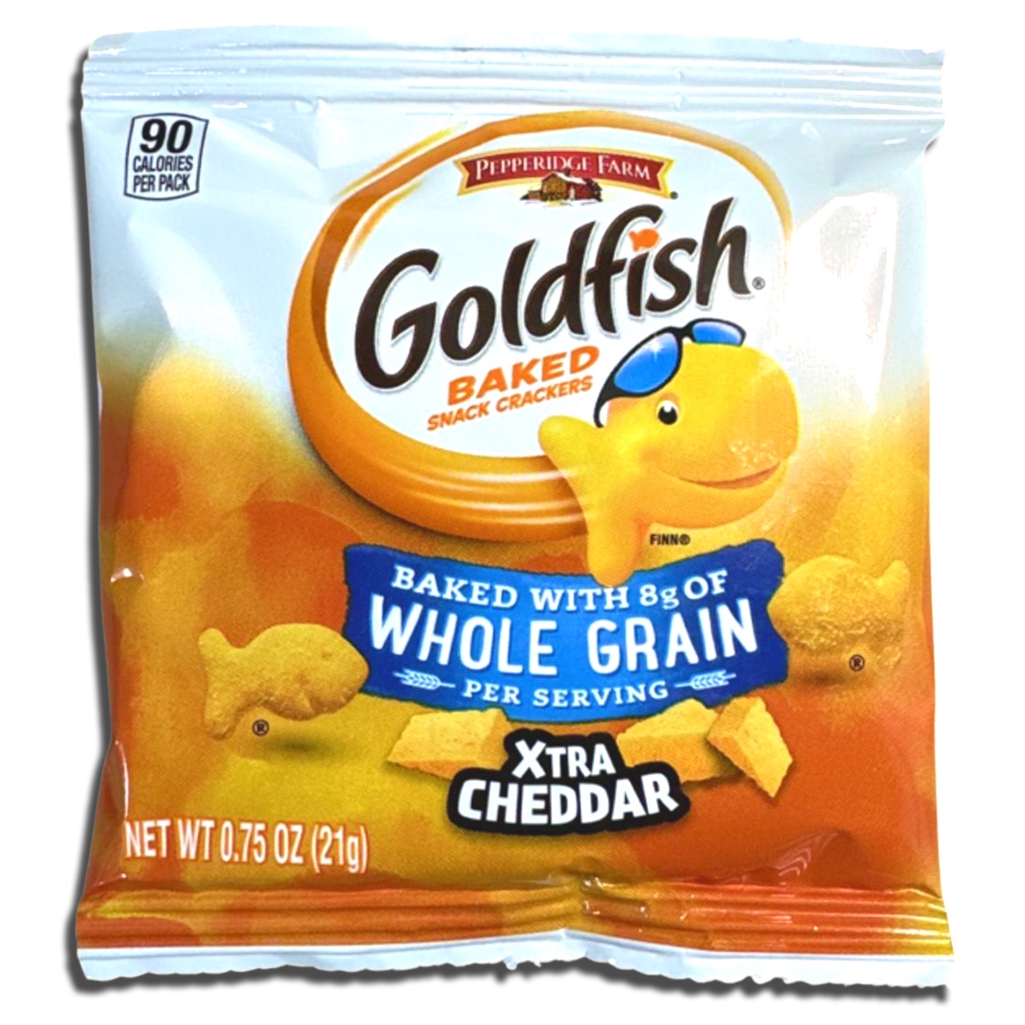 Goldfish Whole Grain Xtra Cheddar Goldfish Crackers Individual Bags Bulk, 30 Pack 4