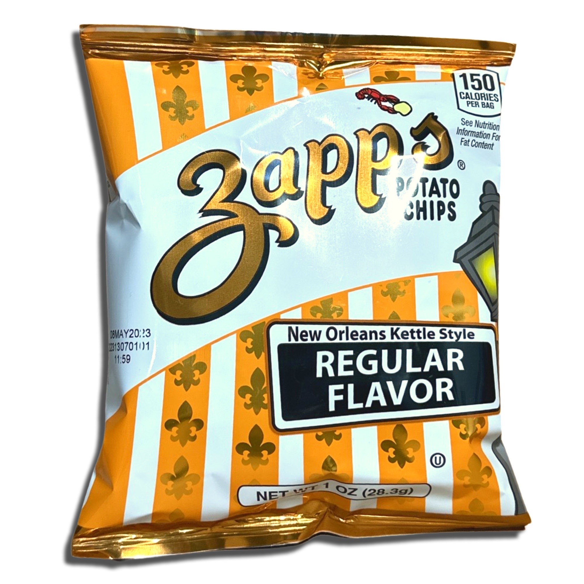 Zapp's New Orleans Kettle Potato Chips, 1 Oz, 20 Bags 3