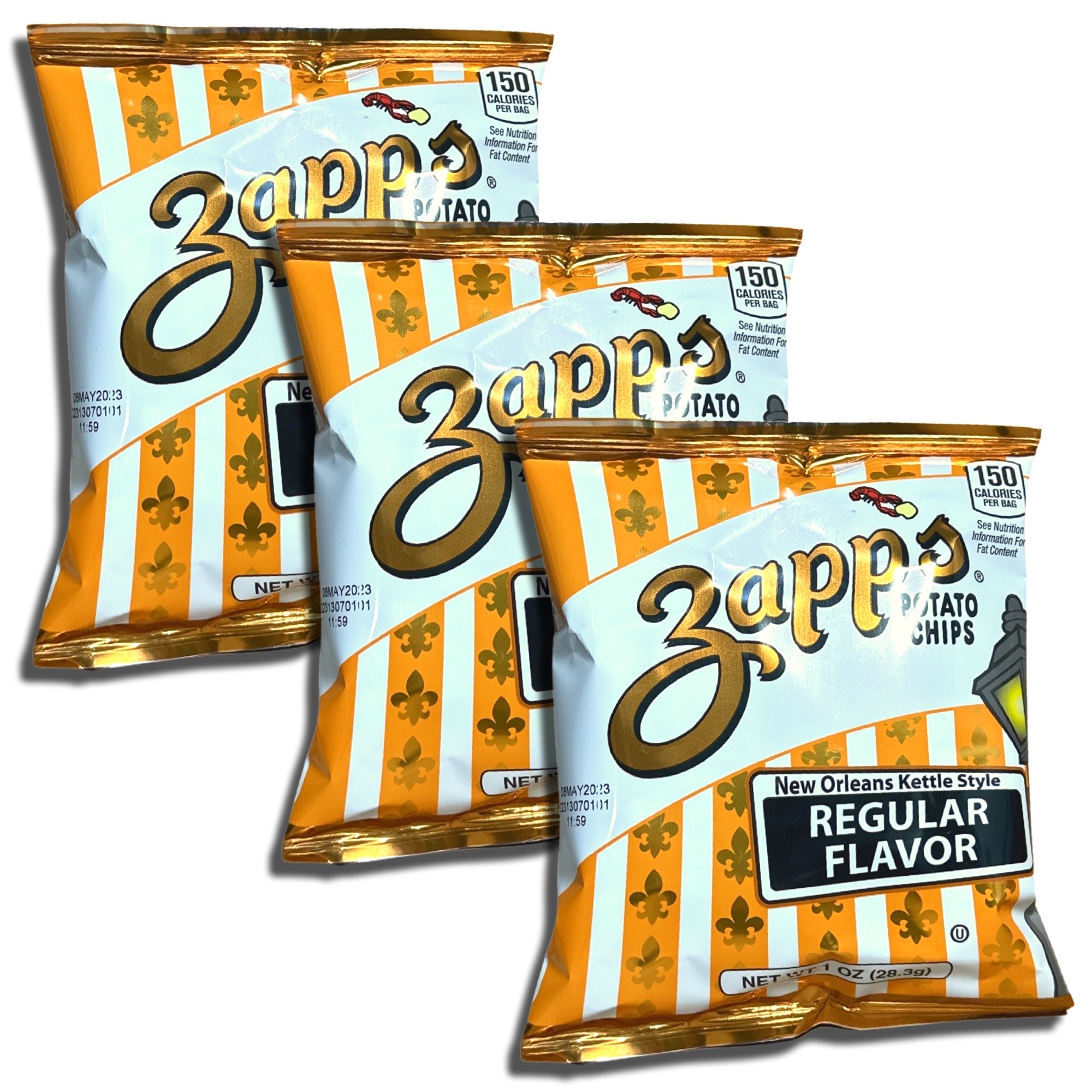 Zapp's New Orleans Kettle Potato Chips, 1 Oz, 20 Bags 4