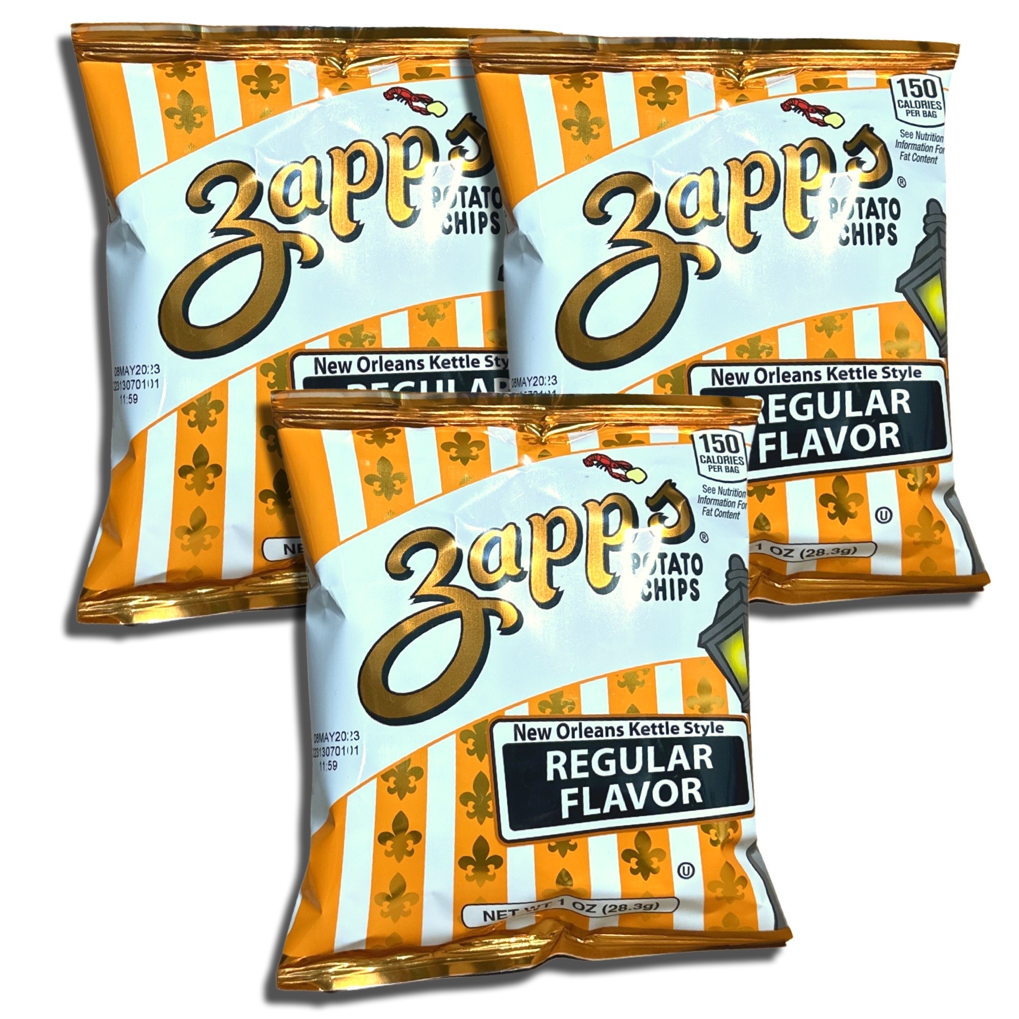 Zapp's New Orleans Kettle Potato Chips, 1 Oz, 20 Bags 5