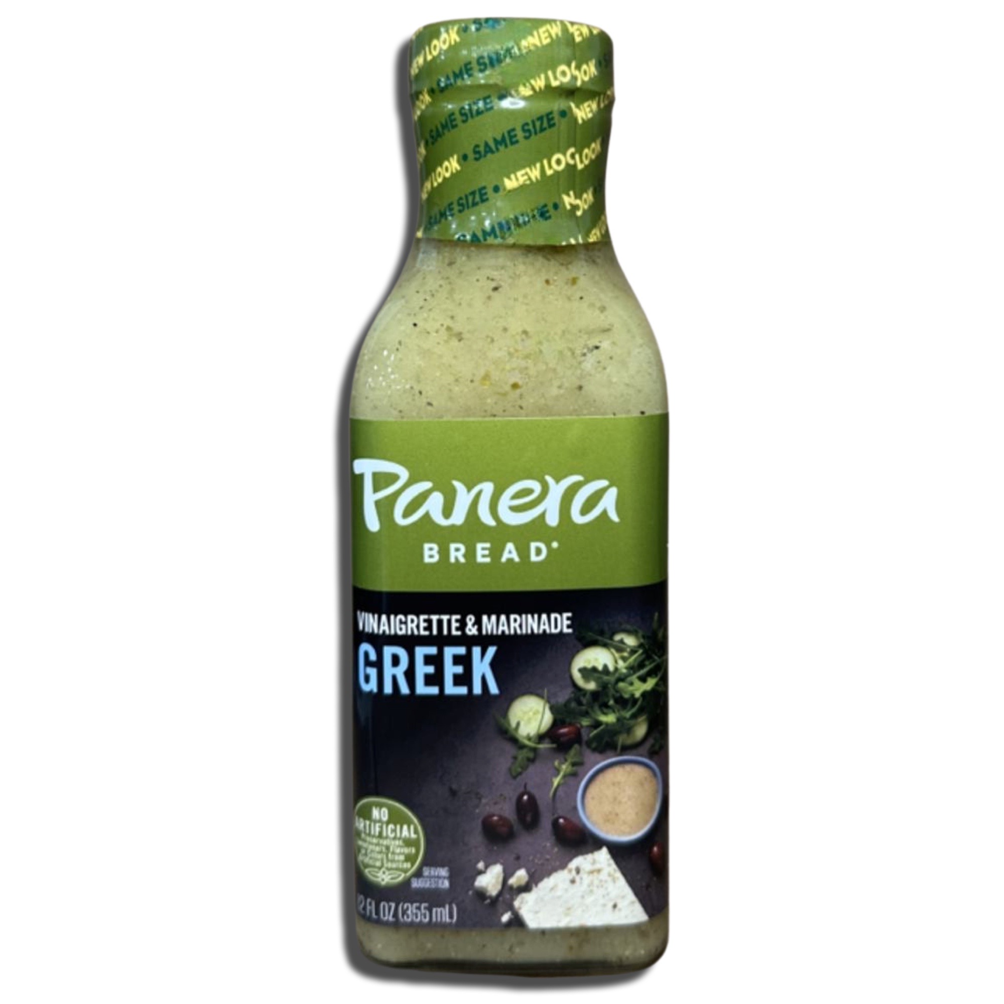 Panera Greek Vinaigrette Salad Dressing & Marinade | 12 Ounce | Pack of 3 3