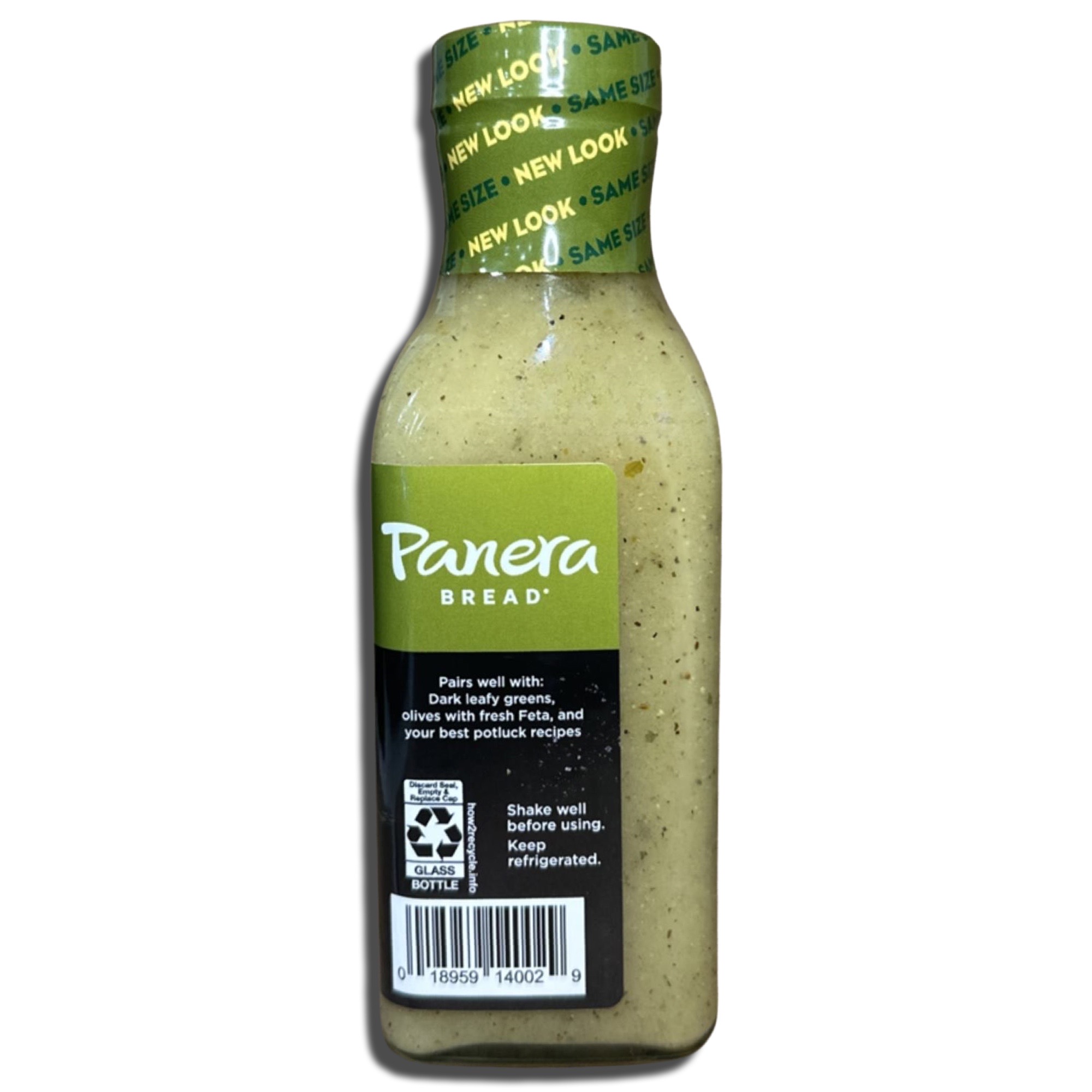 Panera Greek Vinaigrette Salad Dressing & Marinade | 12 Ounce | Pack of 3 2
