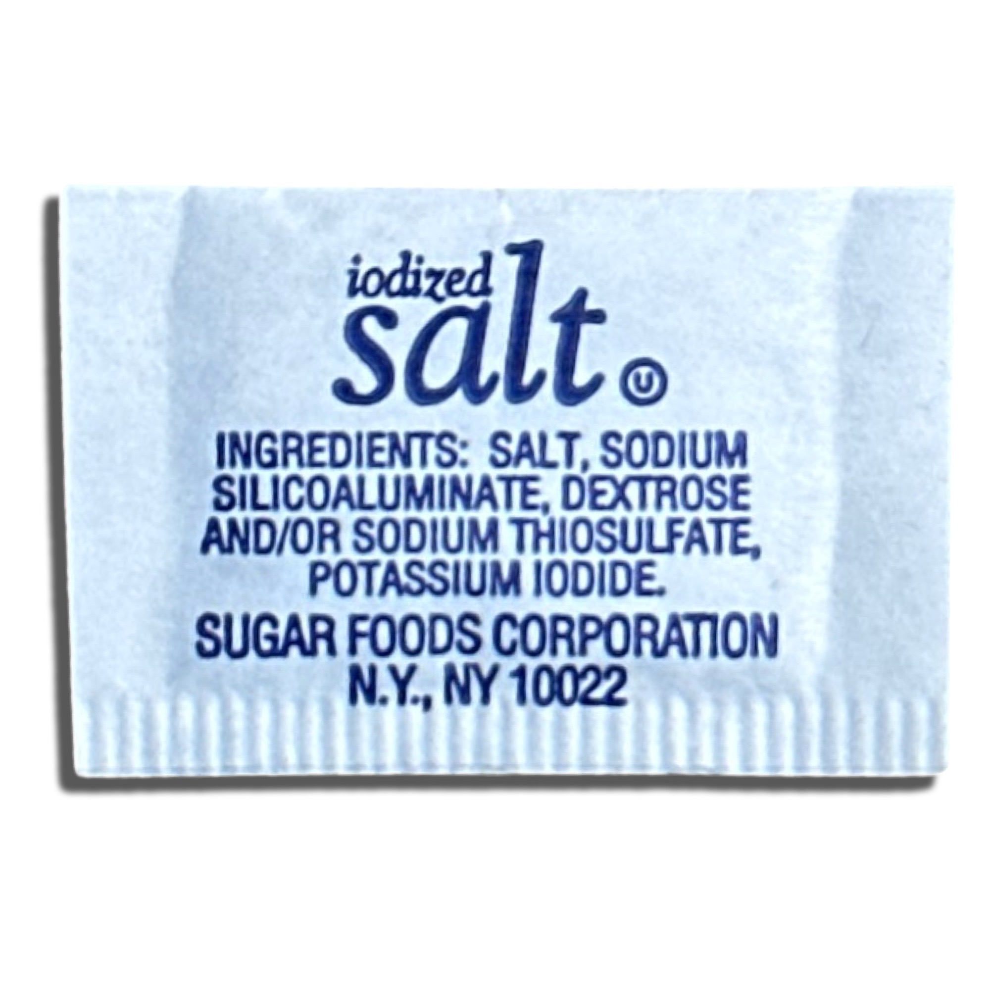 Individual Salt Packets by Salty Ernie, Iodized Table Salt, 0.6 grams | 200 Packets 4