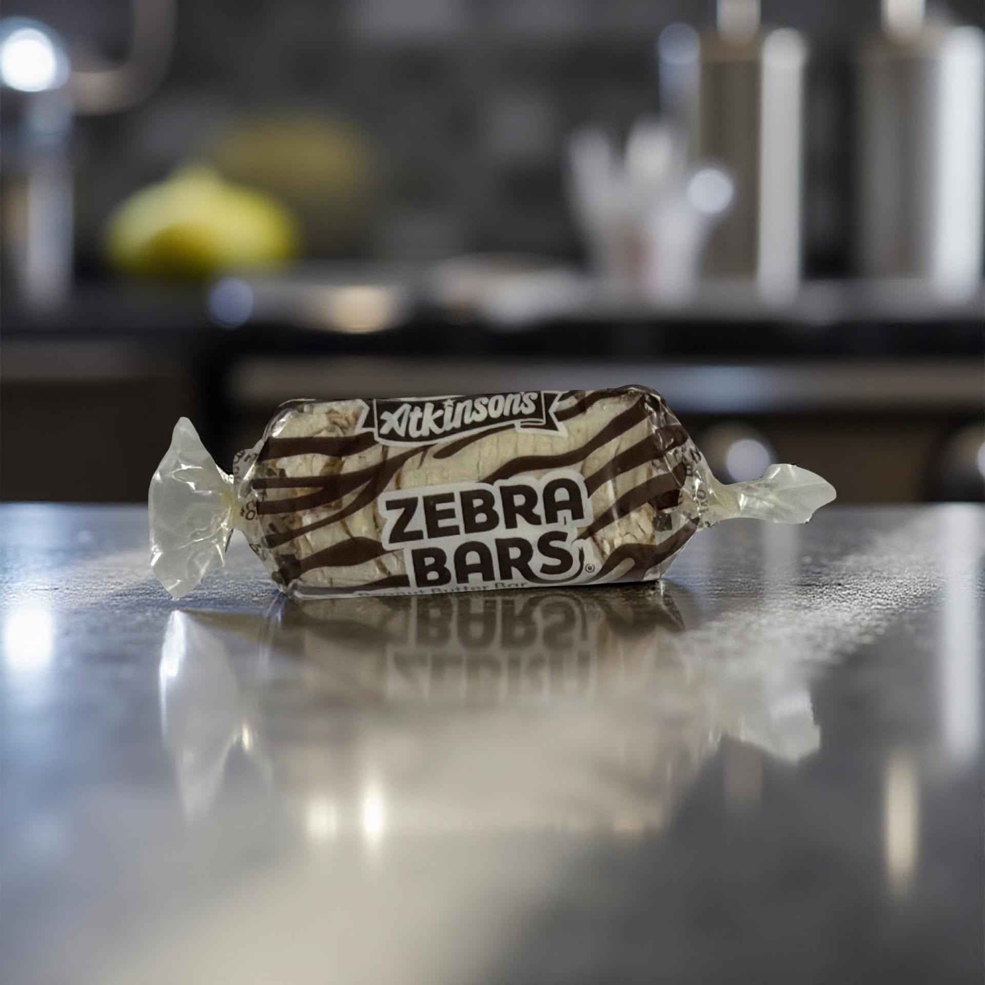 Atkinsons Zebra Peanut Butter Bars Candy (5 Pound) 6