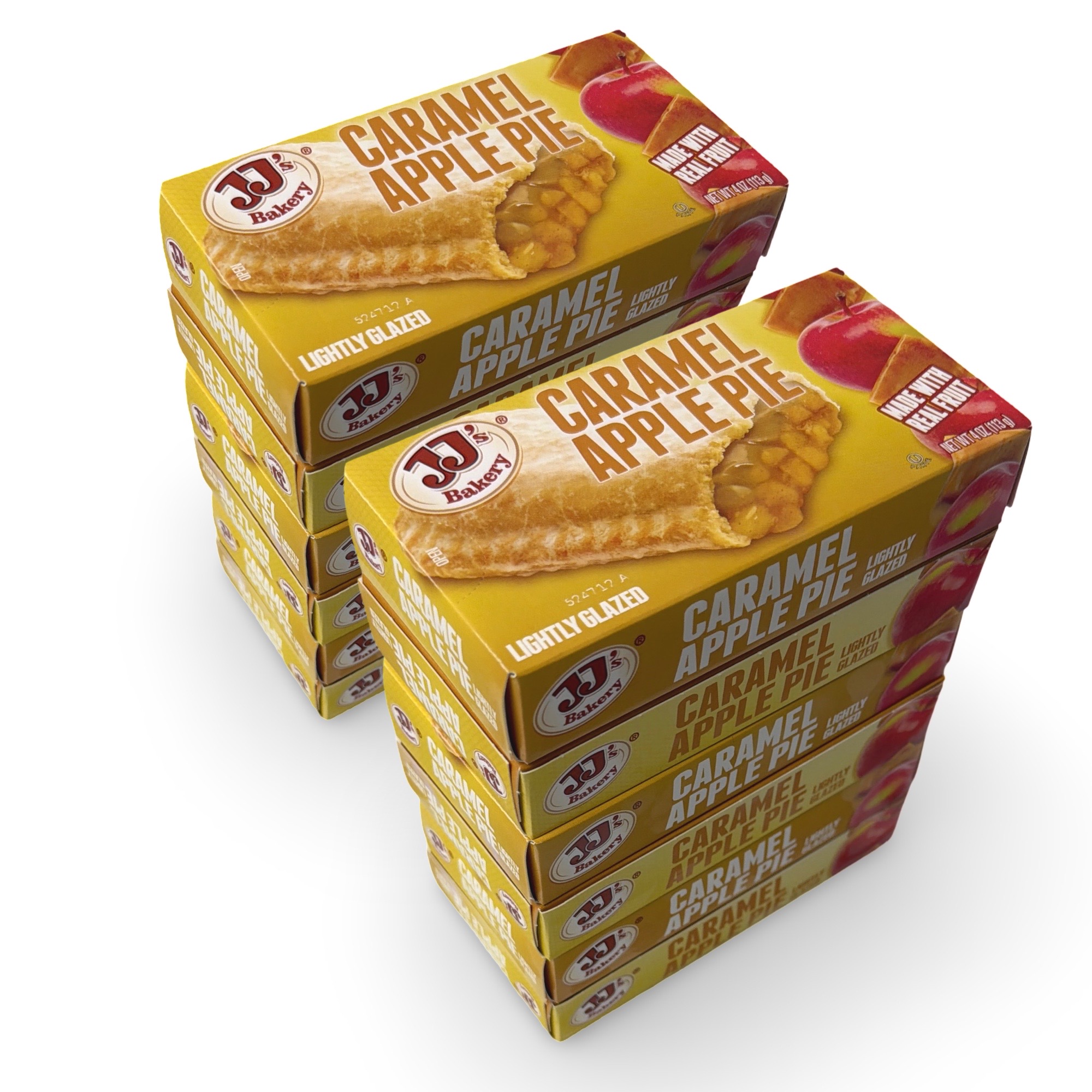 JJ’s Bakery Caramel Apple Pies – Limited Release | 12 Pack of Individually Boxed Snack Pies