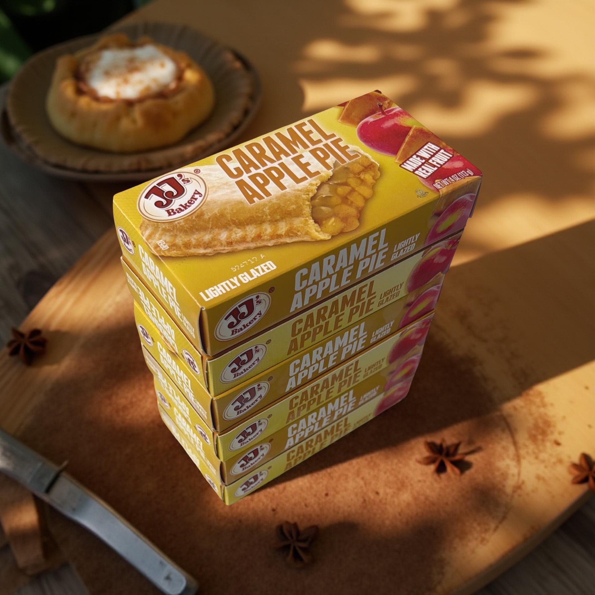JJ’s Bakery Caramel Apple Pies – Limited Release | 12 Pack of Individually Boxed Snack Pies 8