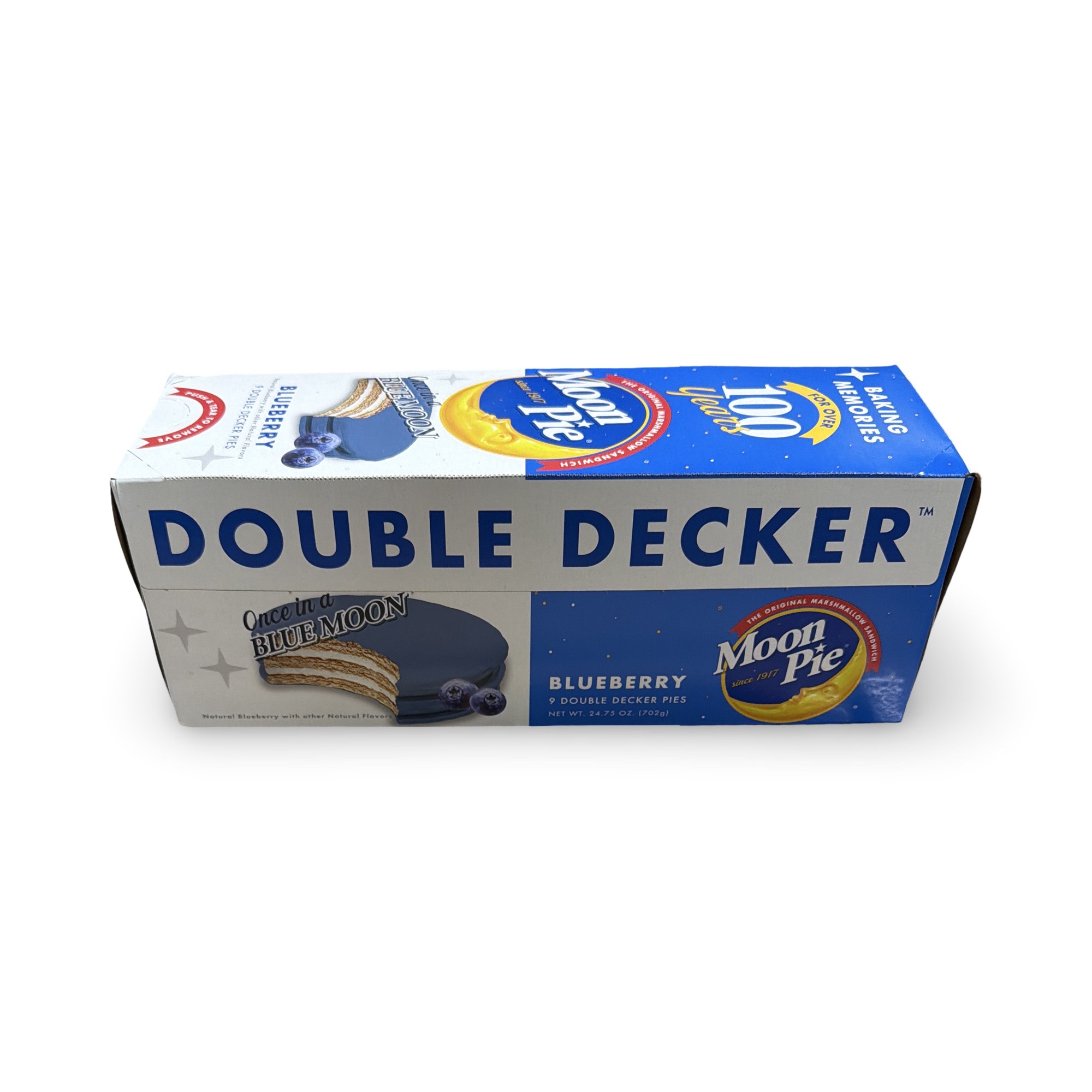 Moon Pie Double Decker Sandwich Cream Pies – 9 Pack | Blueberry
