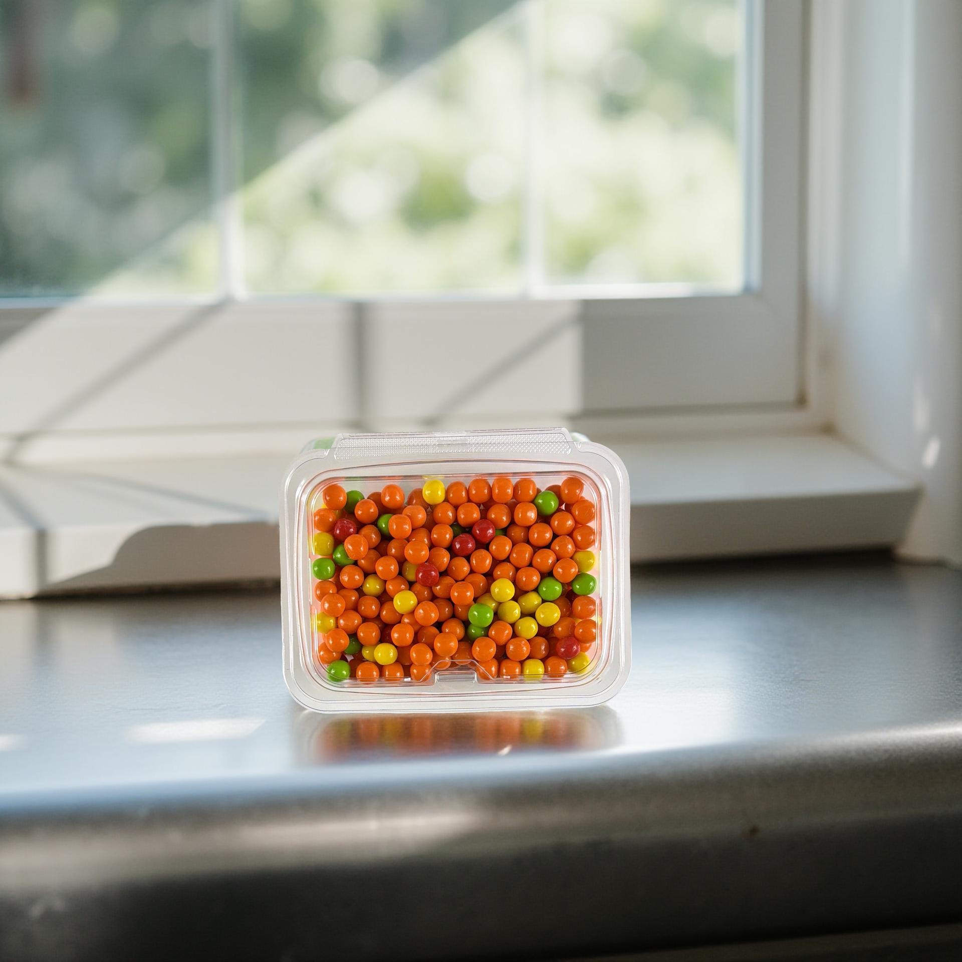 Assorted Tootsie Candy Coated Fruit Chews Including Cherry, Orange, Lime, and Lemon, 1 lb. Tub 3