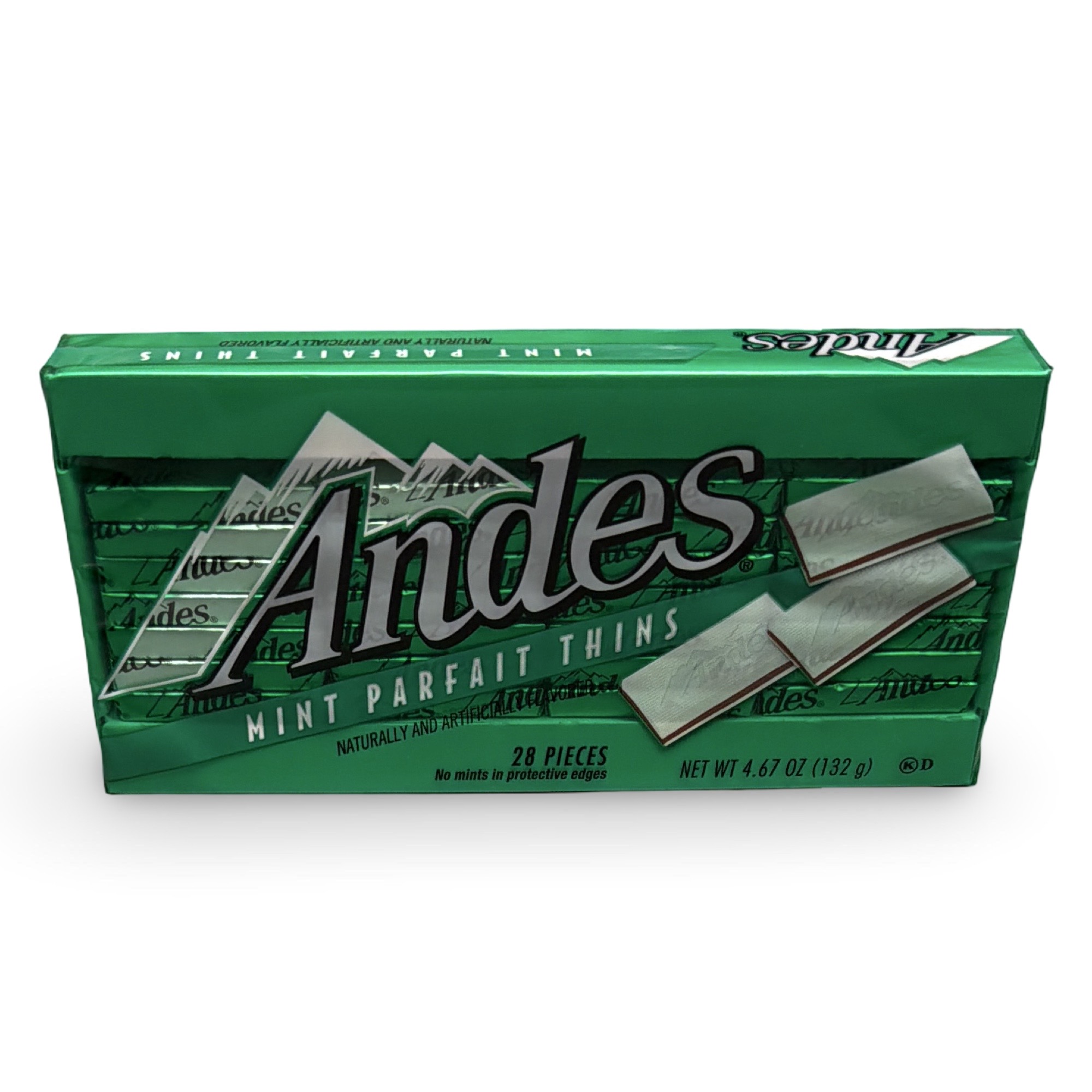 Andes Smooth Mint Chocolates – 28 Piece Boxes, 4 Packs | Mint Parfait