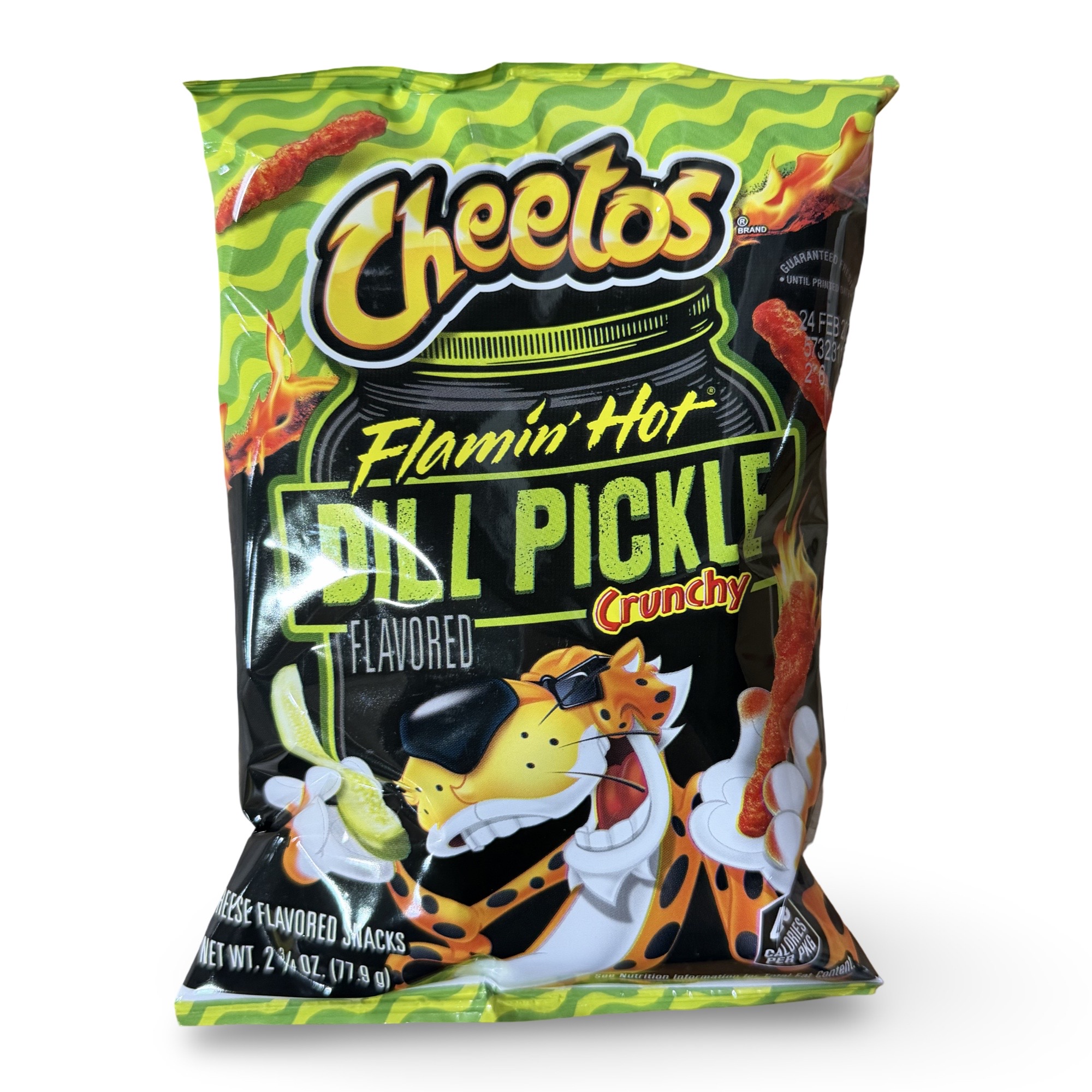 Flamin’ Hot Spicy Dill Pickle Crunchy Cheetos – 2.75 oz Bags, 8 Count 2