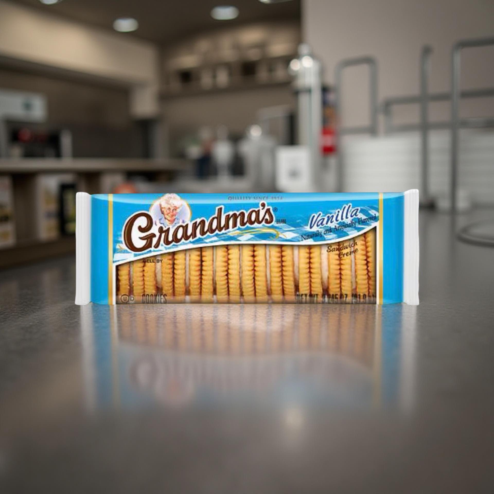 Grandma’s BIg Size Vanilla Sandwich Creme Cookies – 3.03 oz Packs, 12 Count 6