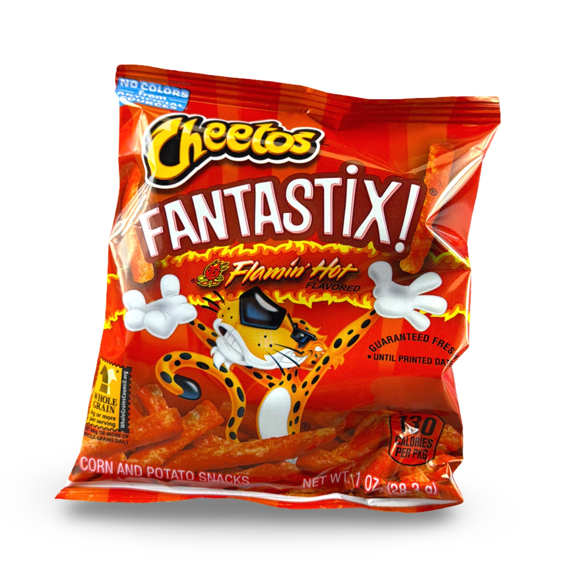 Cheetos Fantastix Crunchy School Snacks – 8 Pack | Flamin' Hot