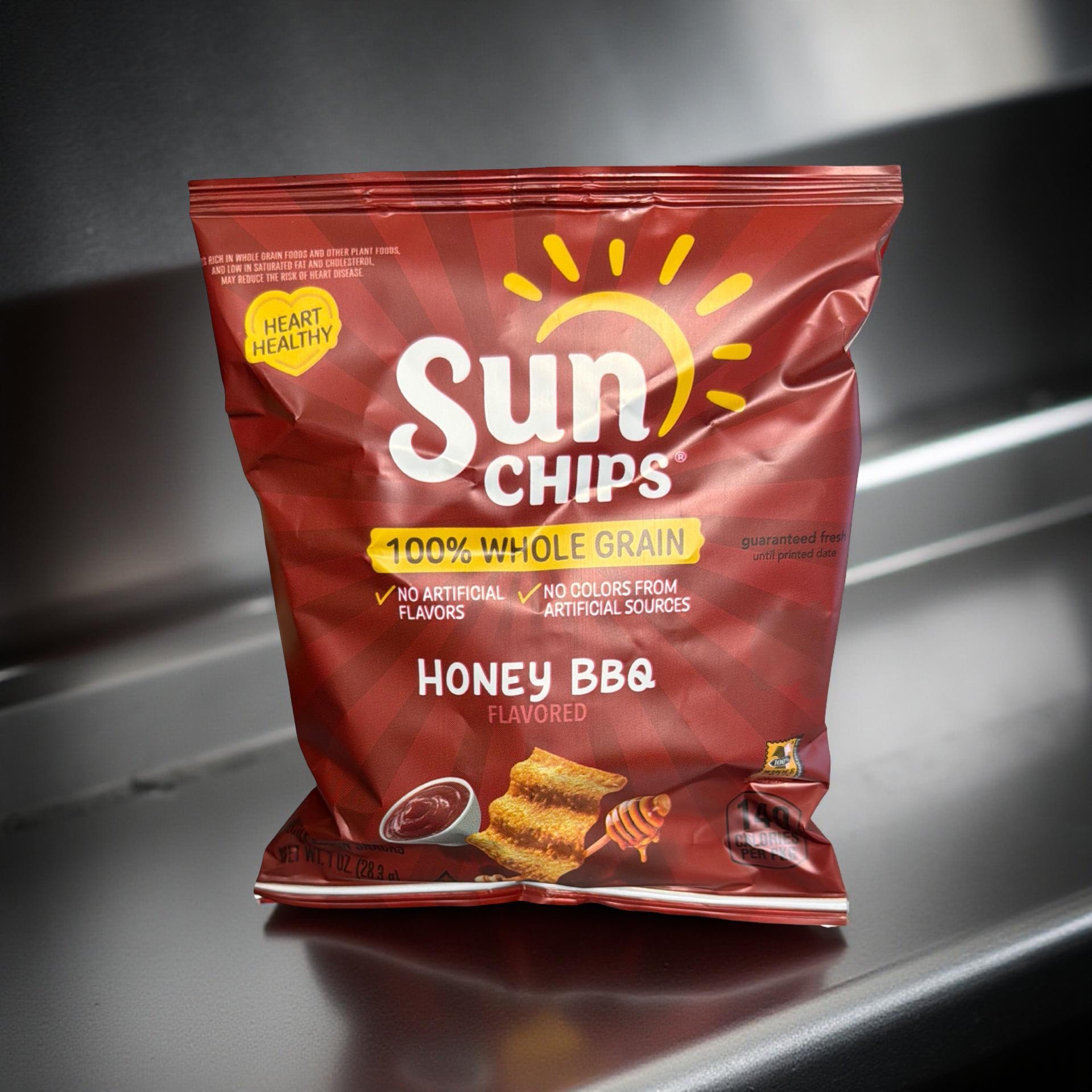 Sunchips Honey BBQ Whole Grain Chips, 1 Oz, 16 Bags 4