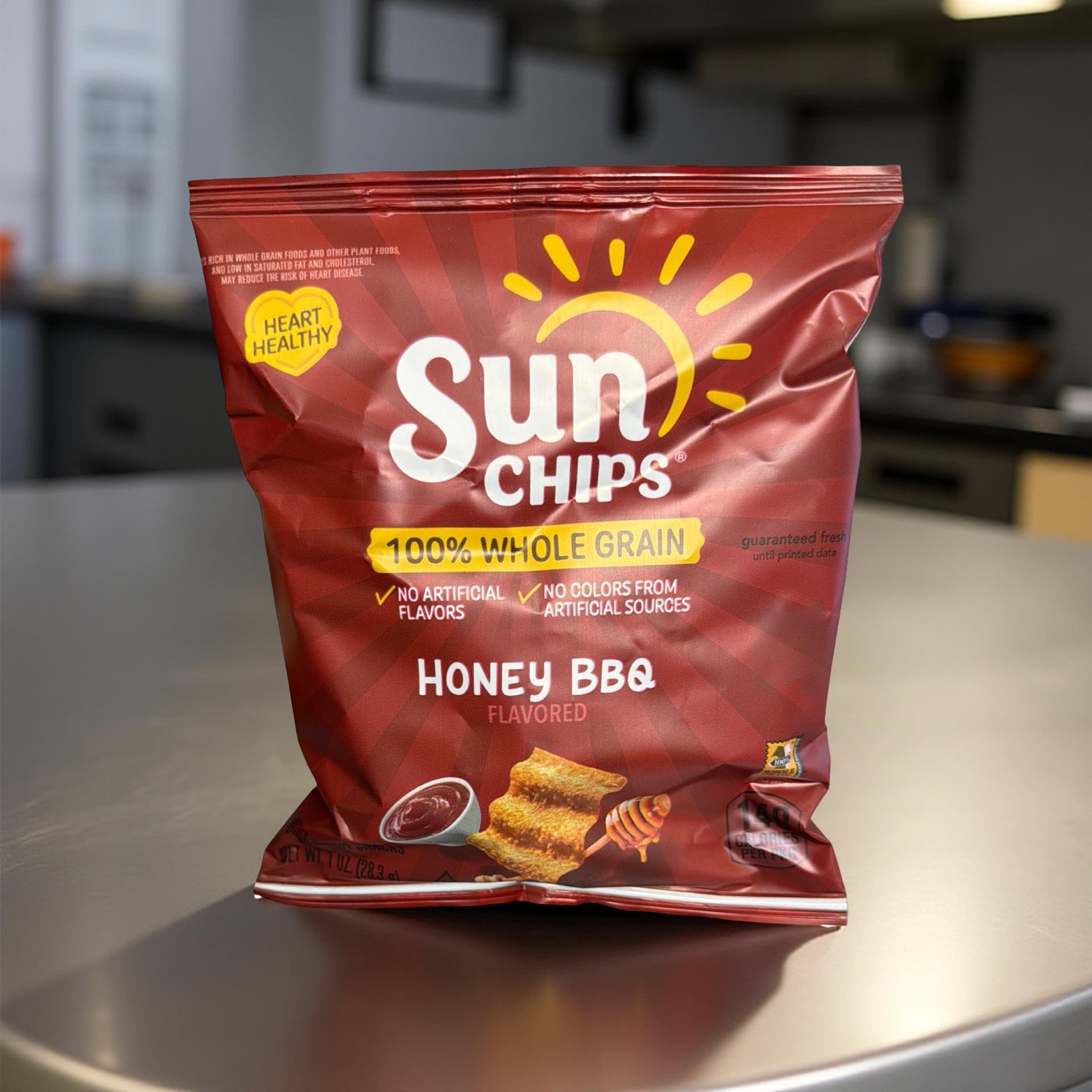Sunchips Honey BBQ Whole Grain Chips, 1 Oz, 16 Bags 7