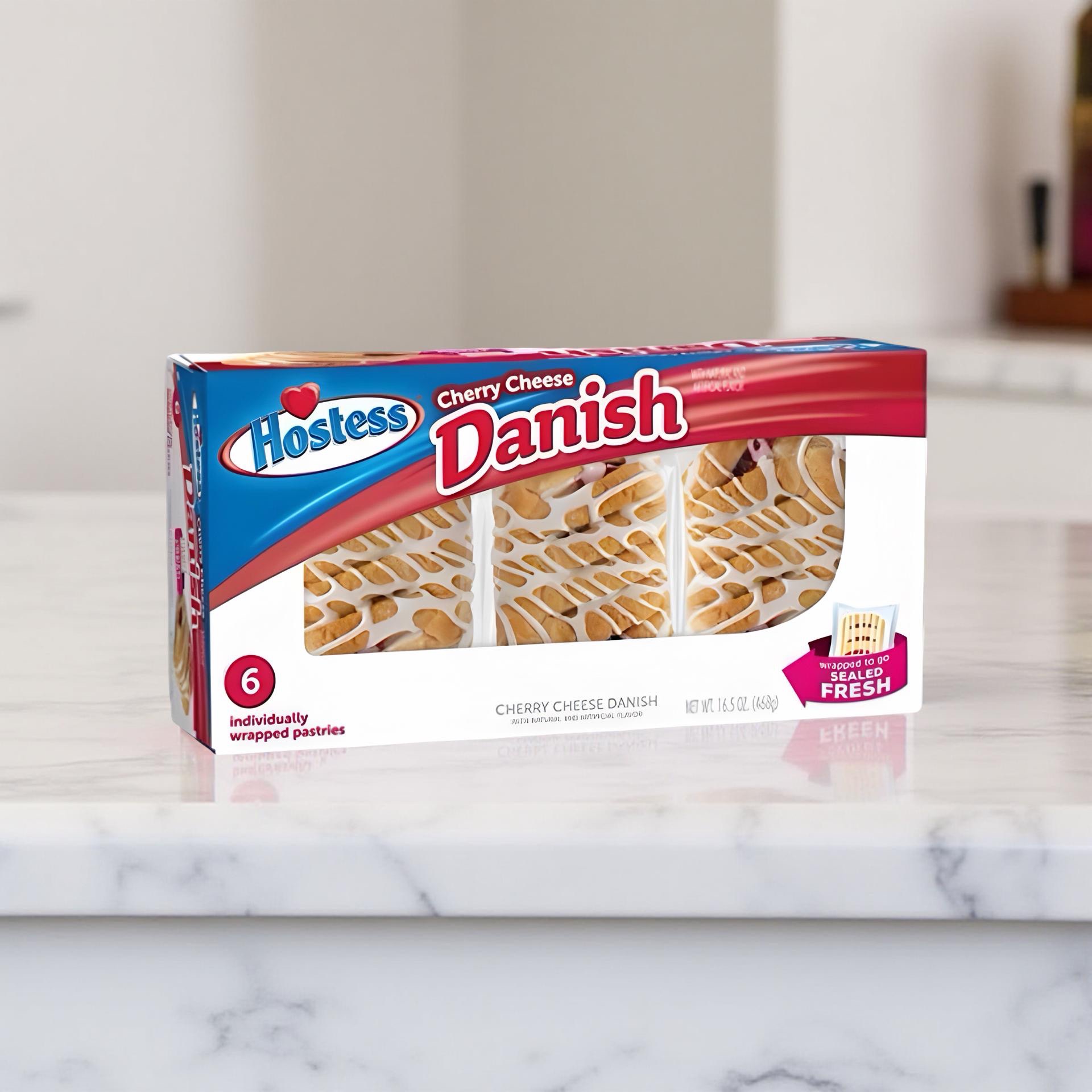 Hostess Cherry Cheese Danish | Individually Packaged | 36 Count Case 4