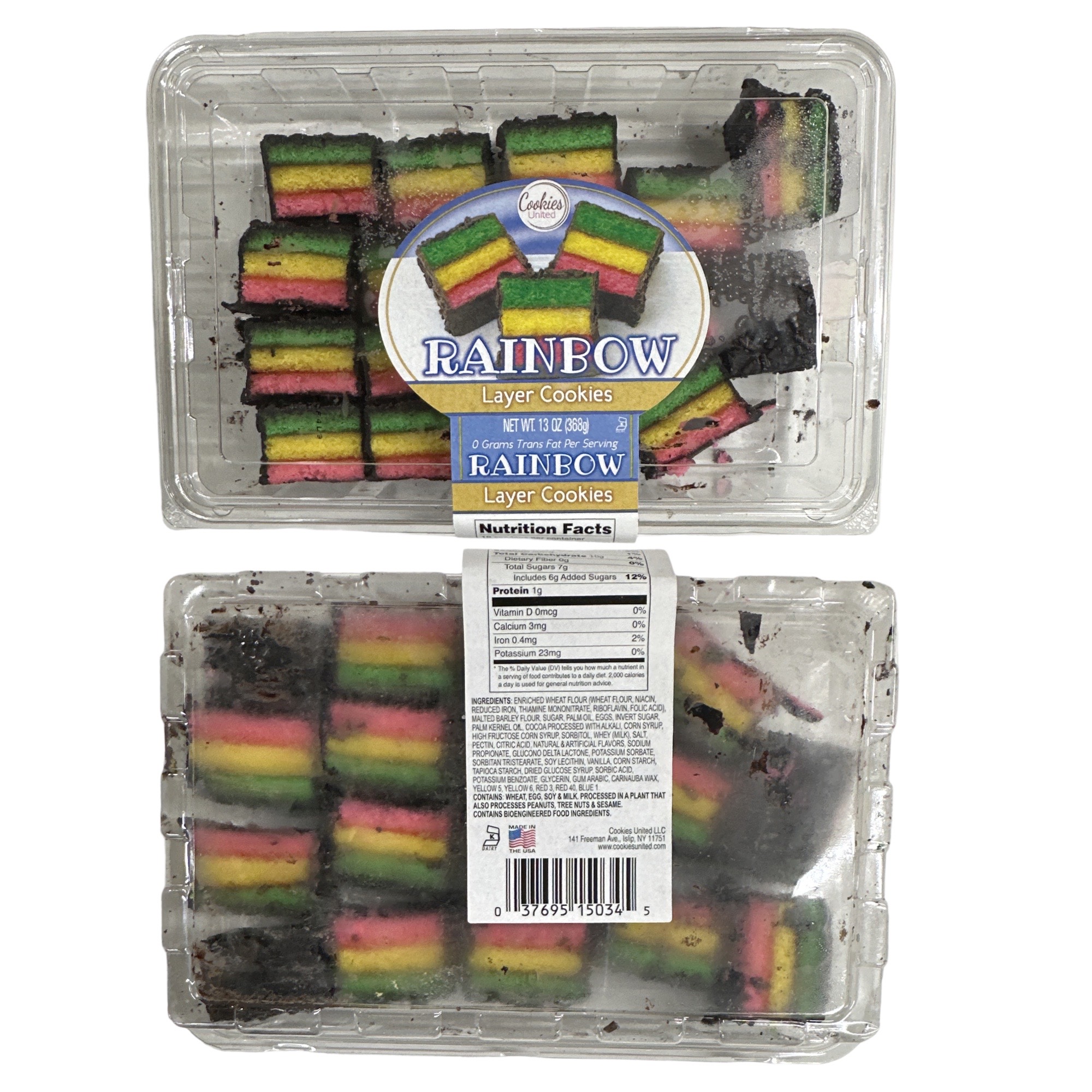 Carlotta's Authentic Italian Rainbow Cookies | 13 Ounces 2