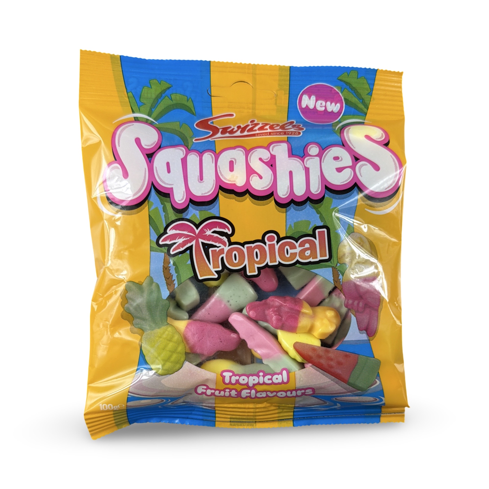 Swizzels Squashies Imported Candy – 100 g Bag | Tropical