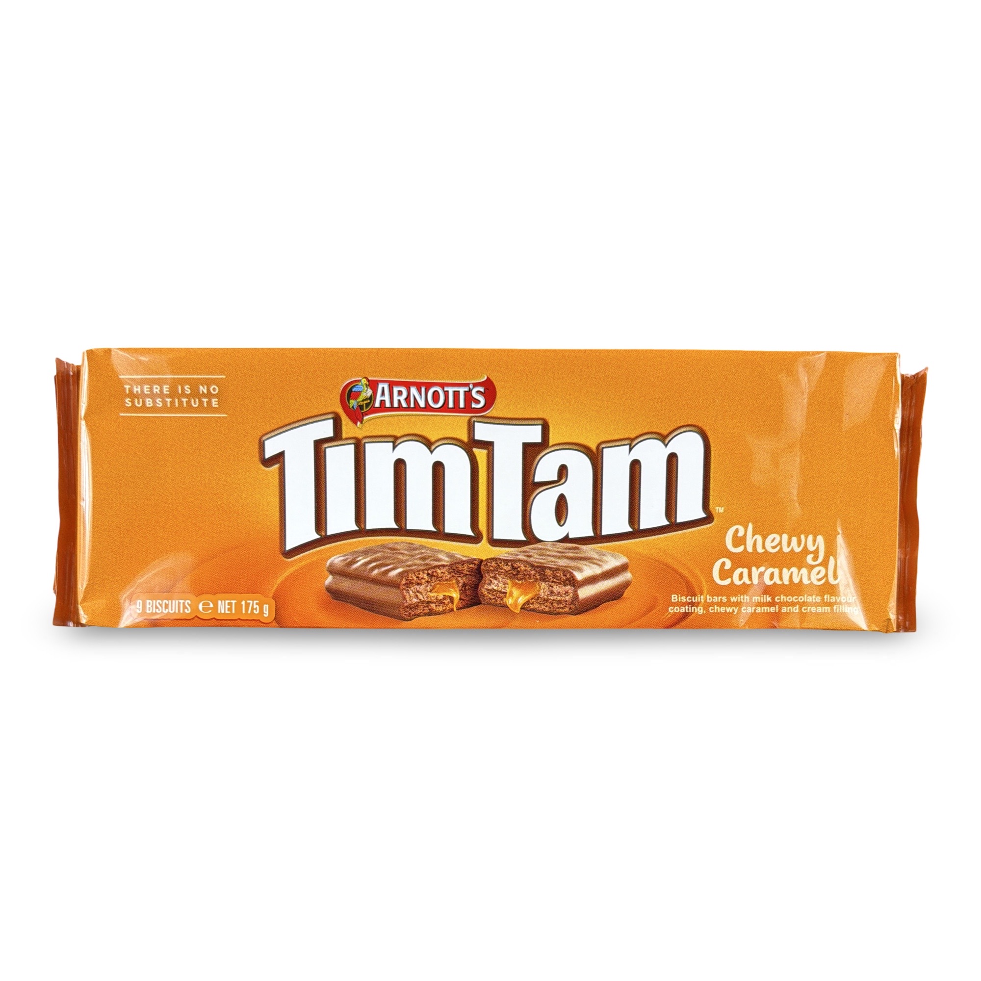 Arnott’s Tim Tam Chocolate Biscuit Bars – Australian Import | 165 g | Chewy Caramel
