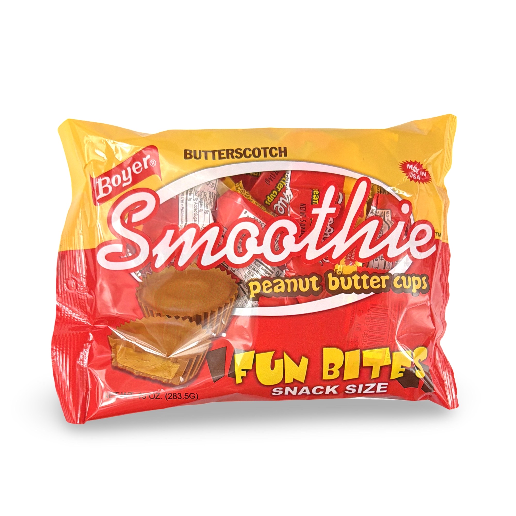 Boyer Candy Company Peanut Butter Cups – Butterscotch, Mallo Cup, Peanut Butter