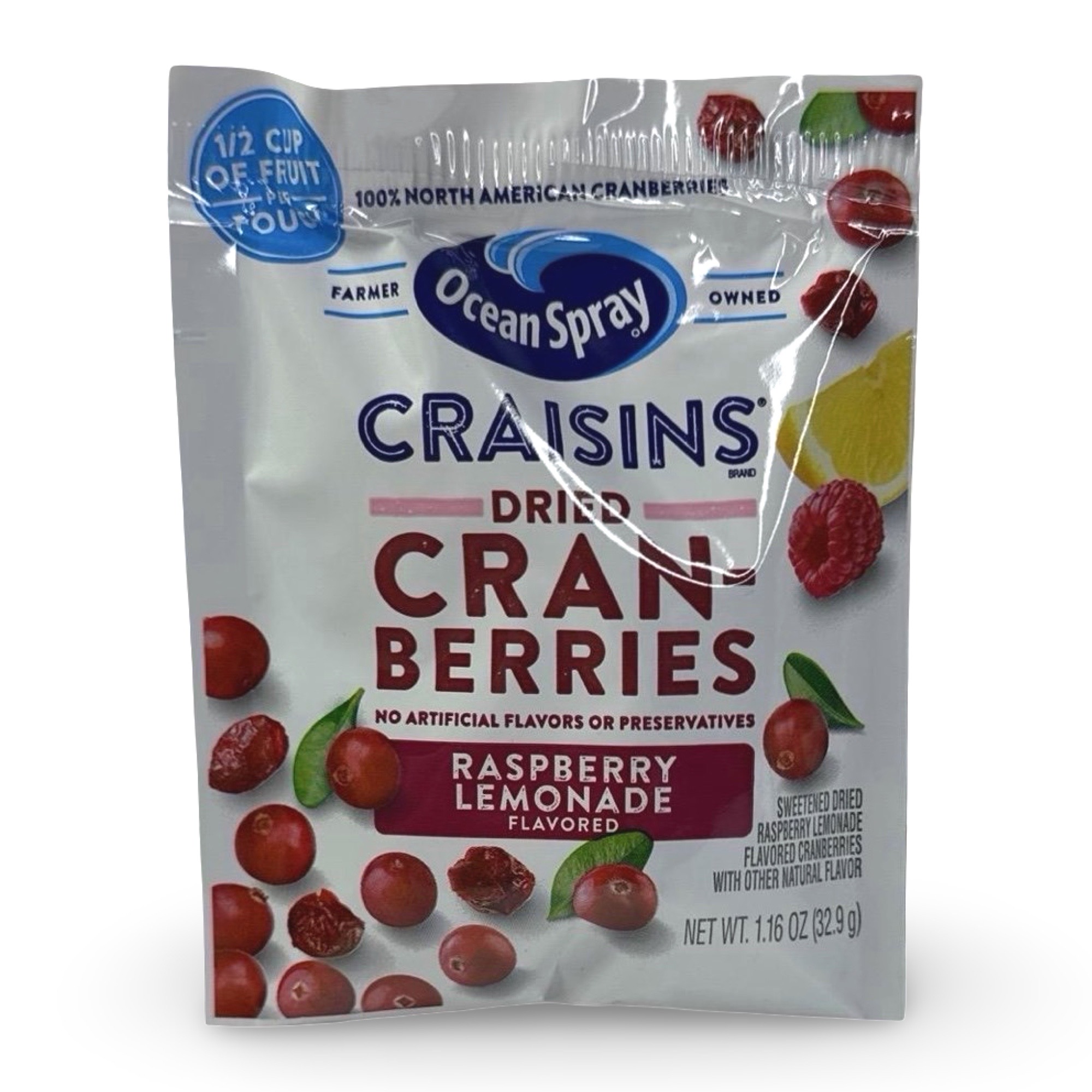 Ocean Spray Craisins Dried Cranberries Individual To-Go Packs – 20 Count | Choos