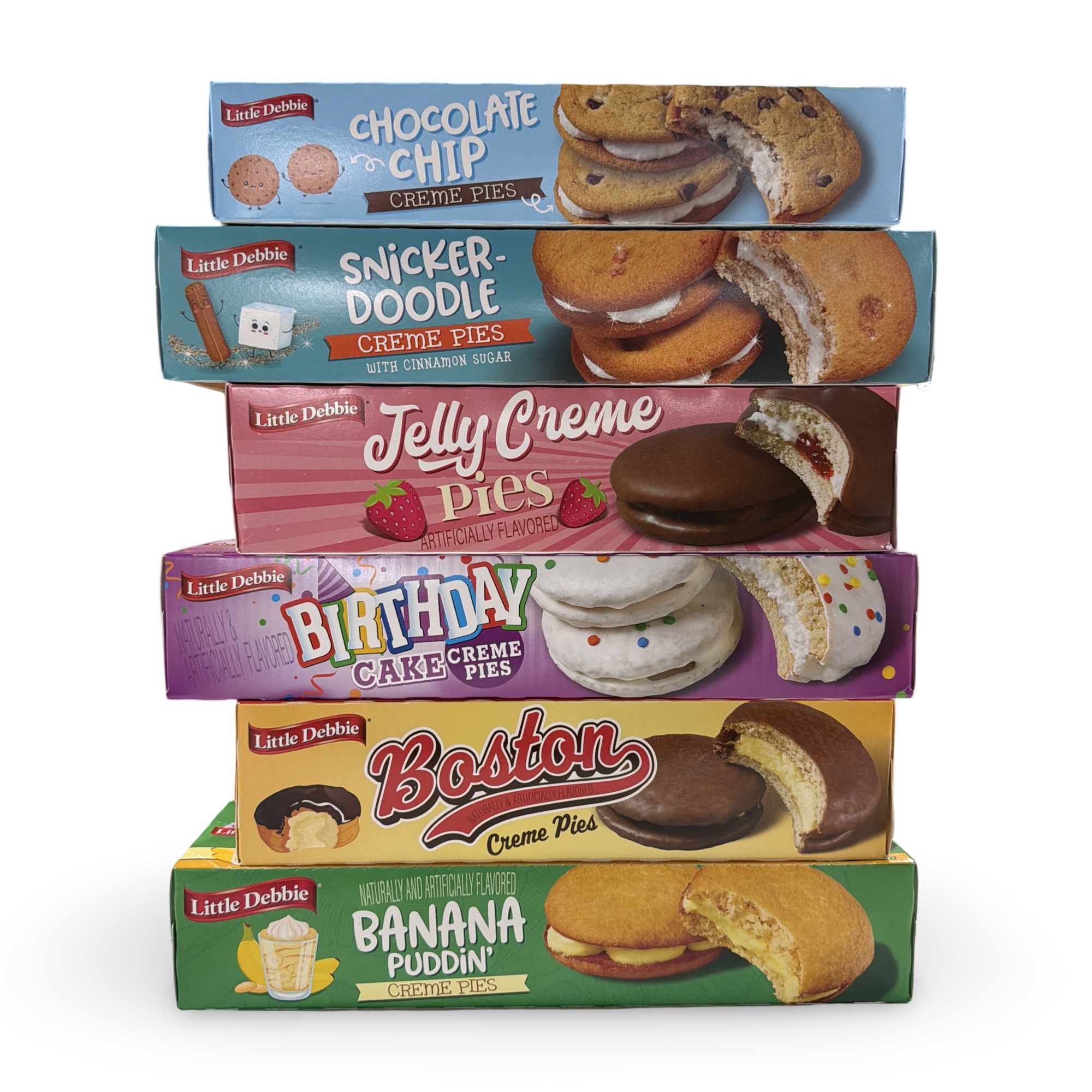 Snack Cake Box Little Debbie Snack Cake Variety Combos – 6 Full Boxes Per Order ...